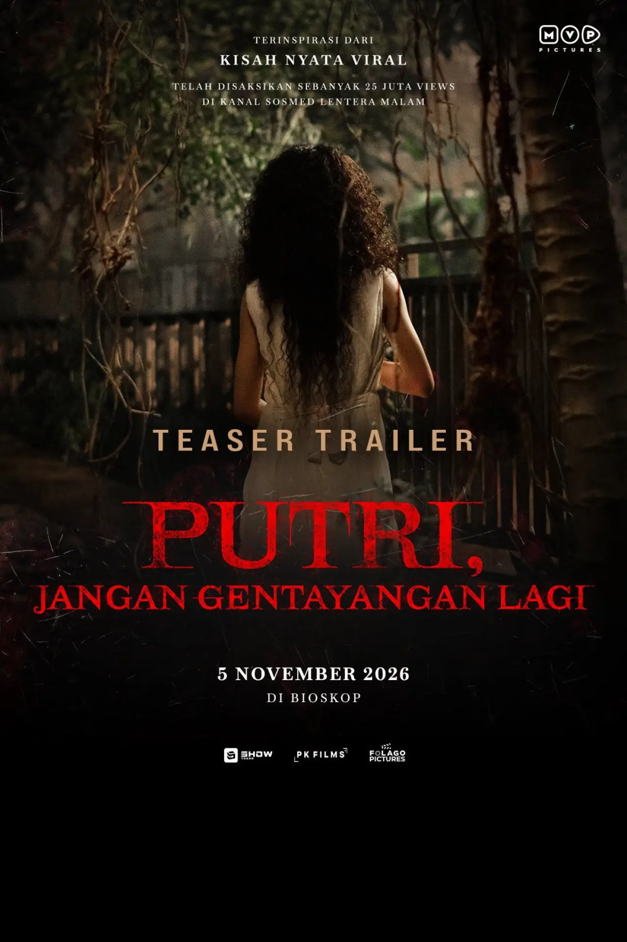Plakat filmowy "Putri, Jangan Gentayangan Lagi"