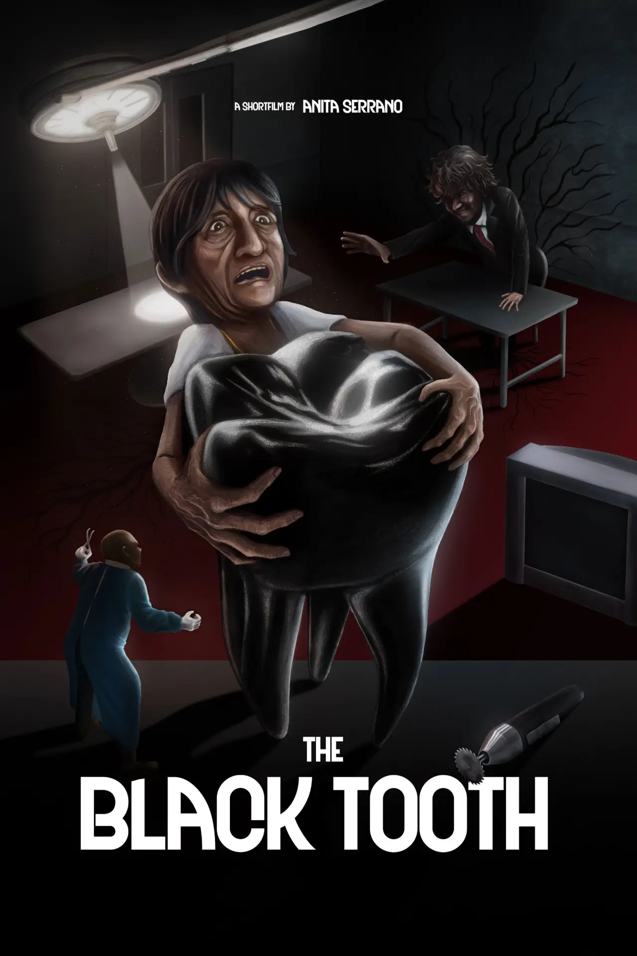 Plakat filmowy "El Diente Negro"