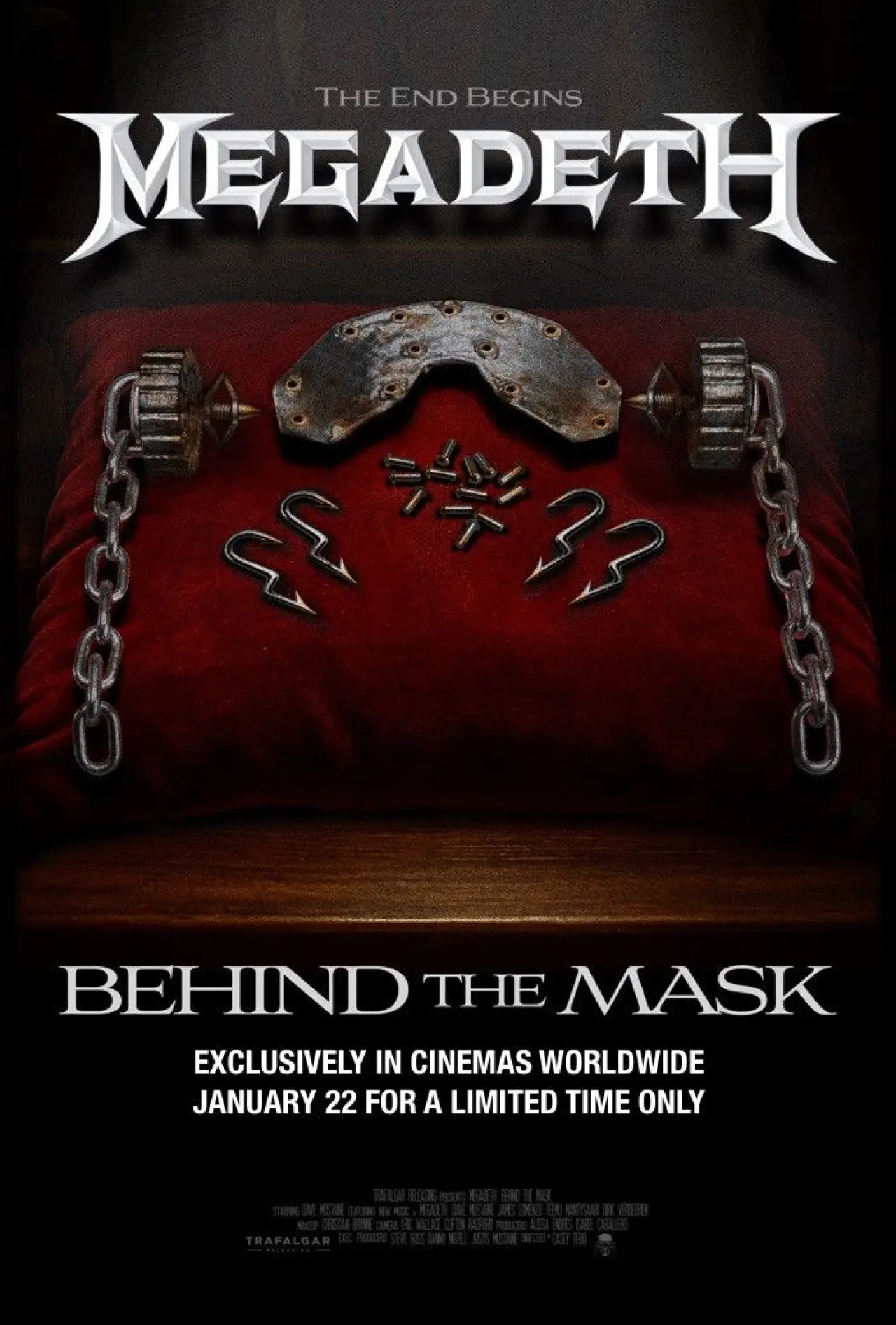 Plakat filmowy "Megadeth: Behind the Mask"