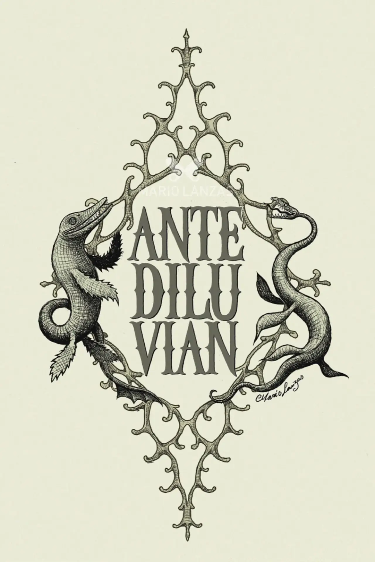 Plakat filmowy "Antediluvian"