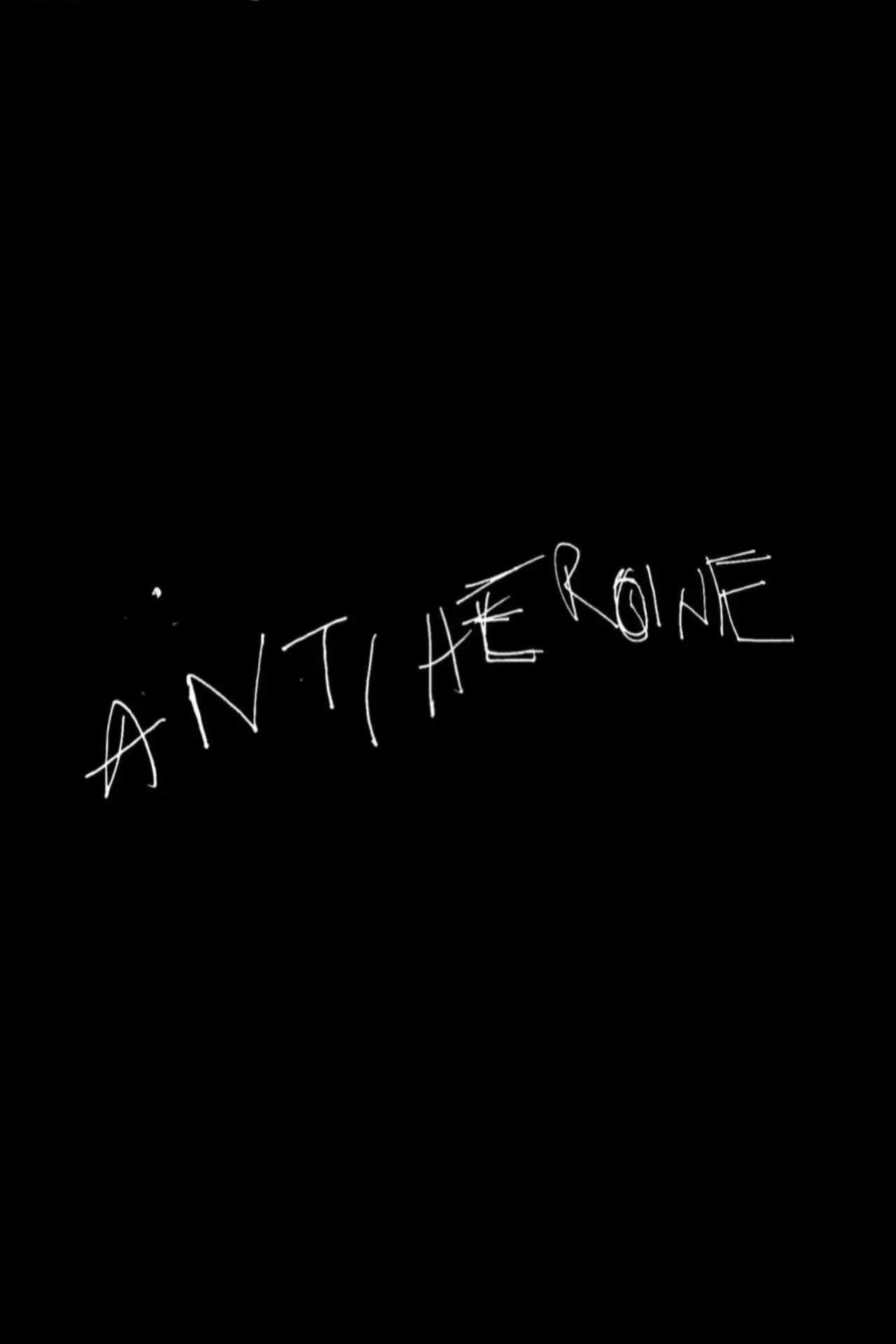 Plakat filmowy "Antiheroine"