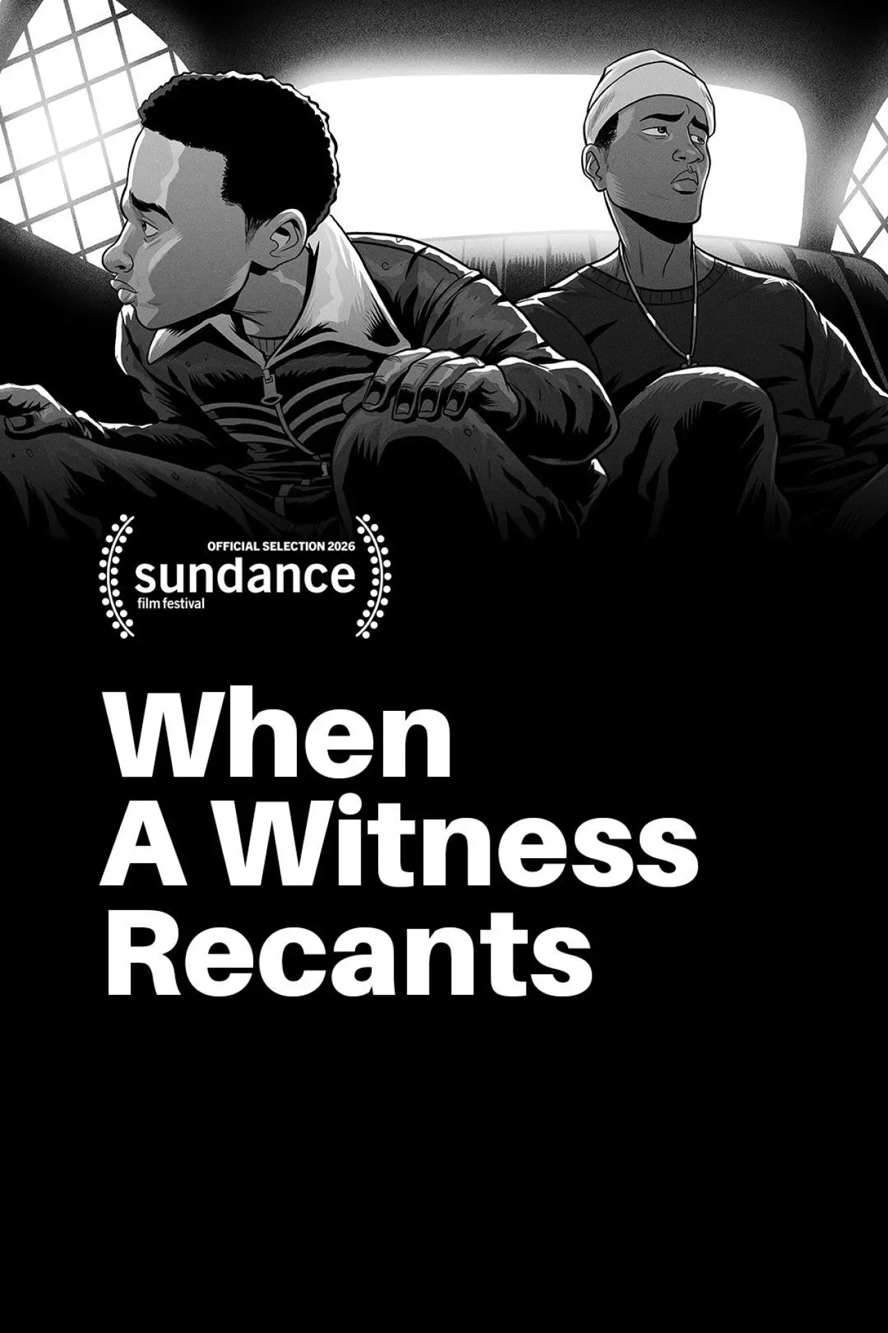 Plakat filmowy "When a Witness Recants"