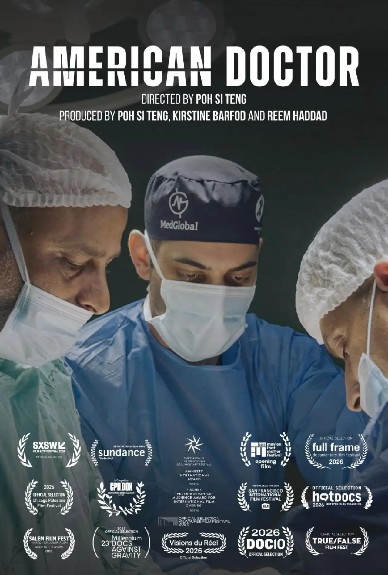 Plakat filmowy "American Doctor"