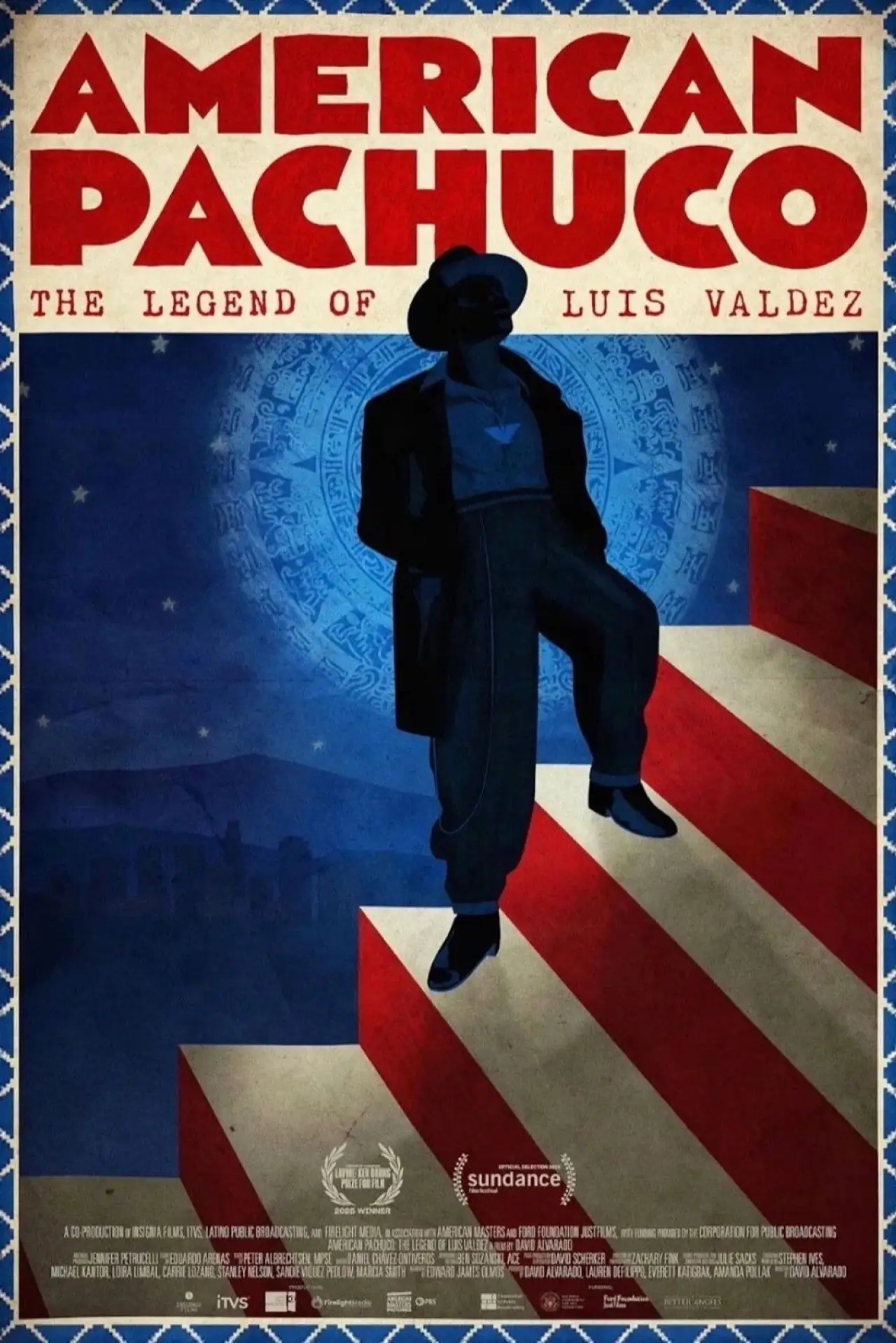 Plakat filmowy "American Pachuco: The Legend of Luis Valdez"