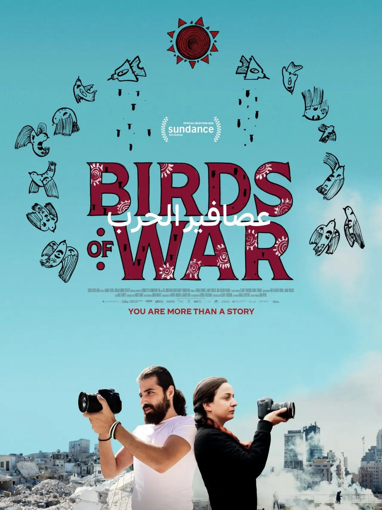 Plakat filmowy "Birds of War"