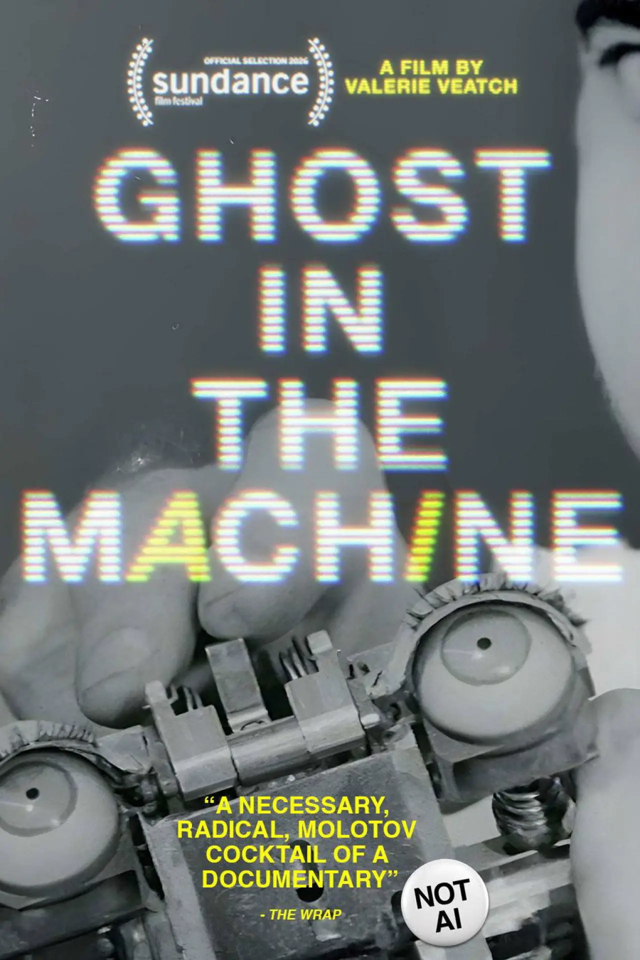 Plakat filmowy "Ghost in the Machine"