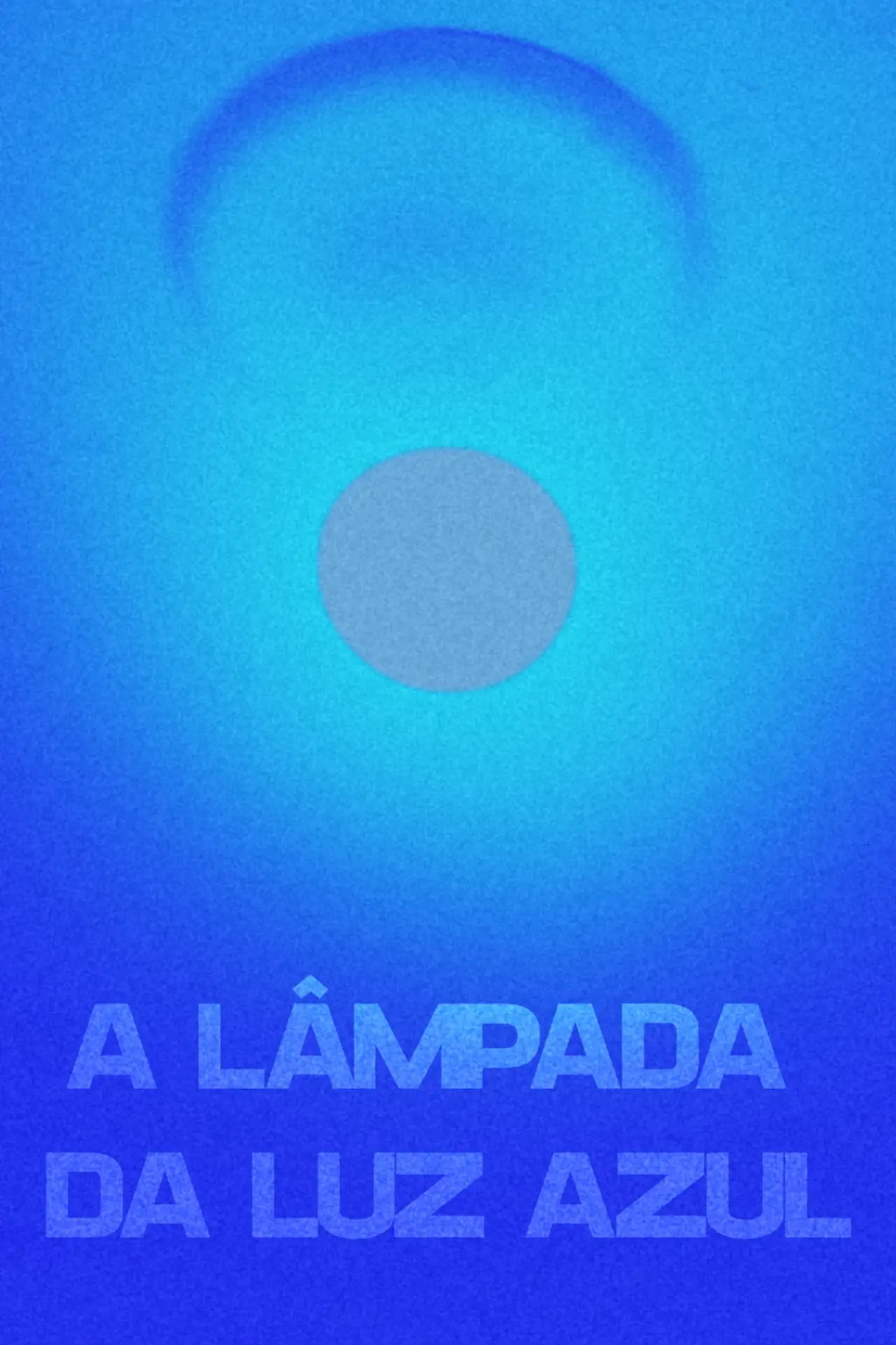 Plakat filmowy "A Lâmpada da Luz Azul"