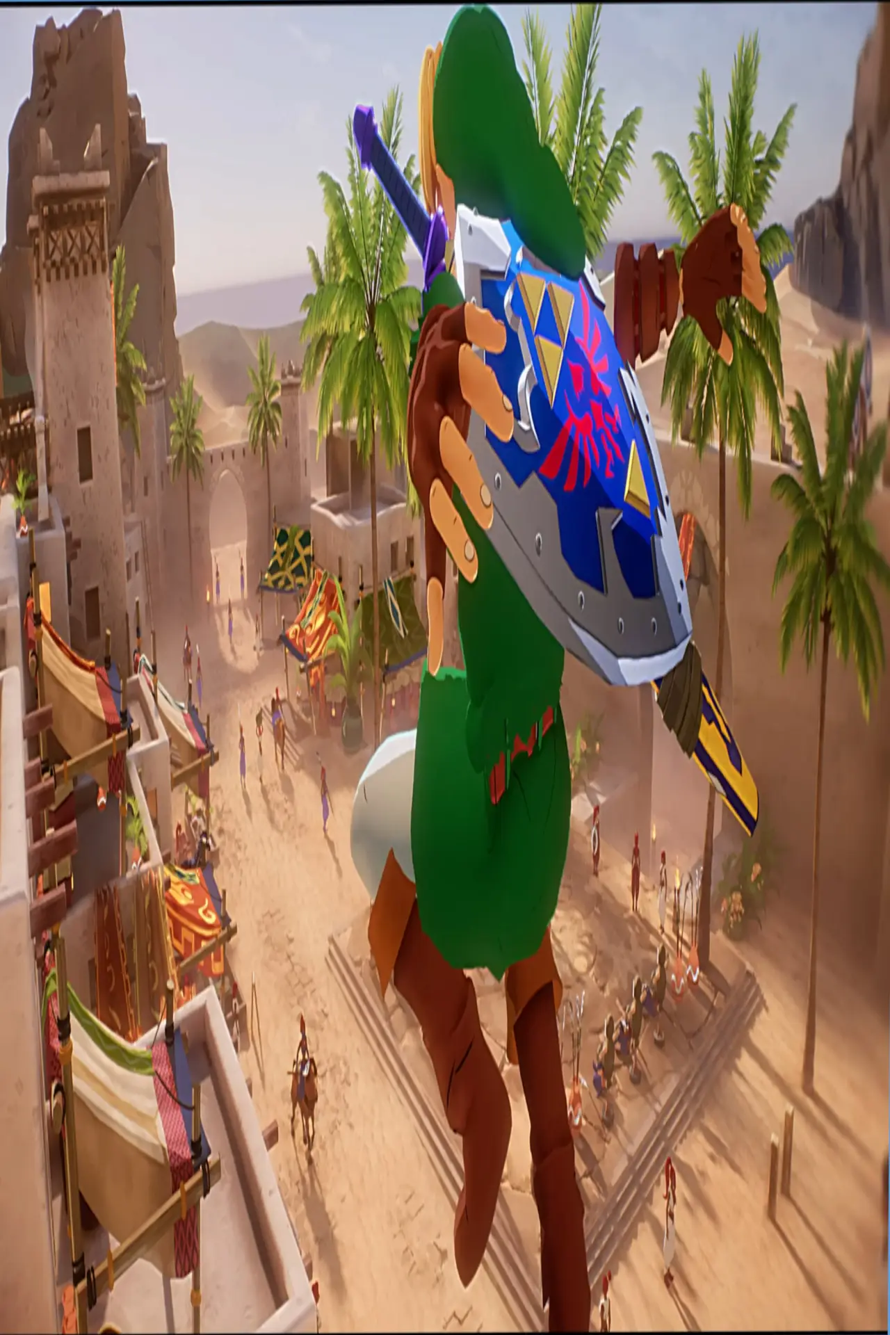Plakat filmowy "Entering Gerudo Fortress | Ocarina of Time Anime"