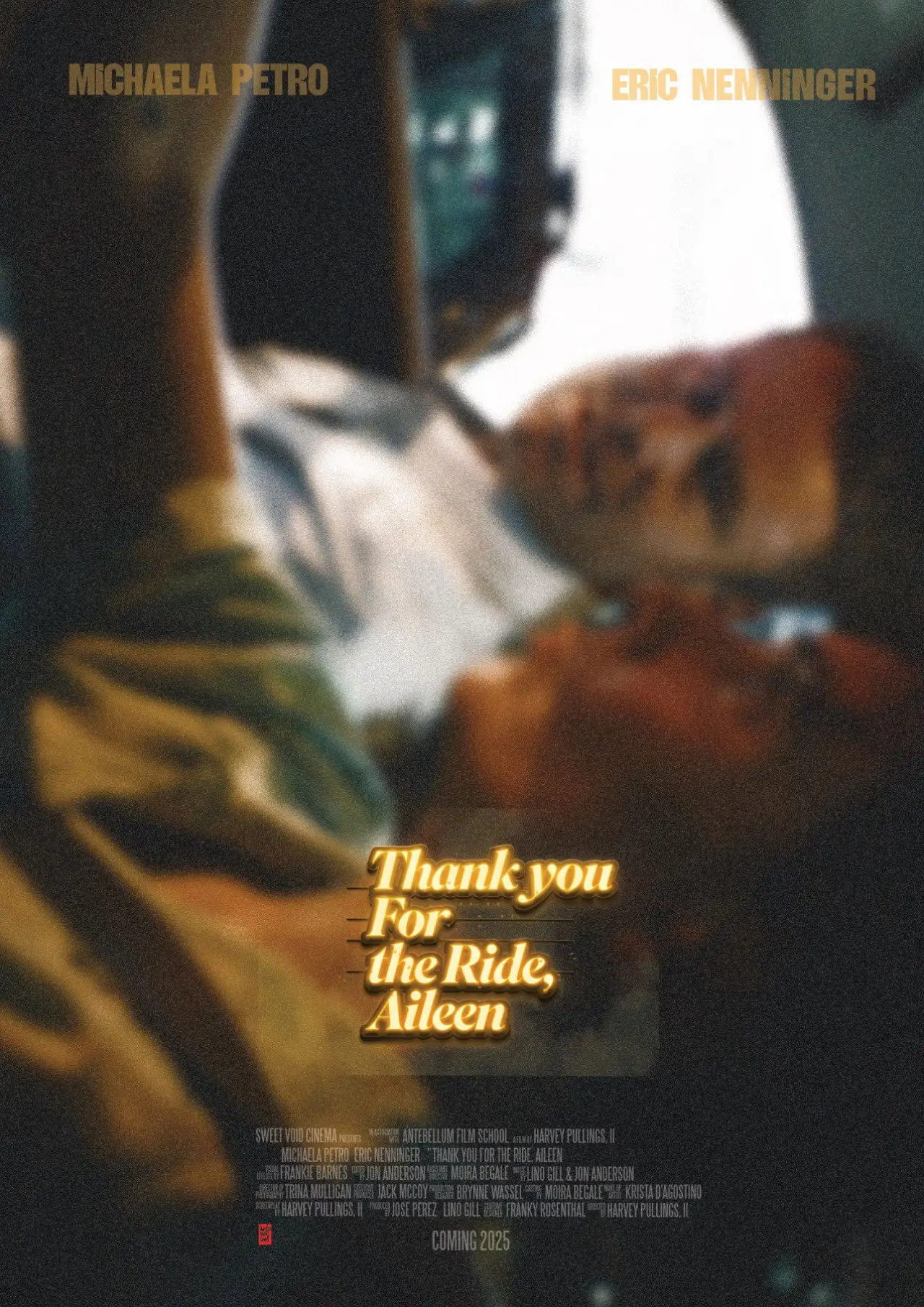 Plakat filmowy "Thank You for the Ride, Aileen"