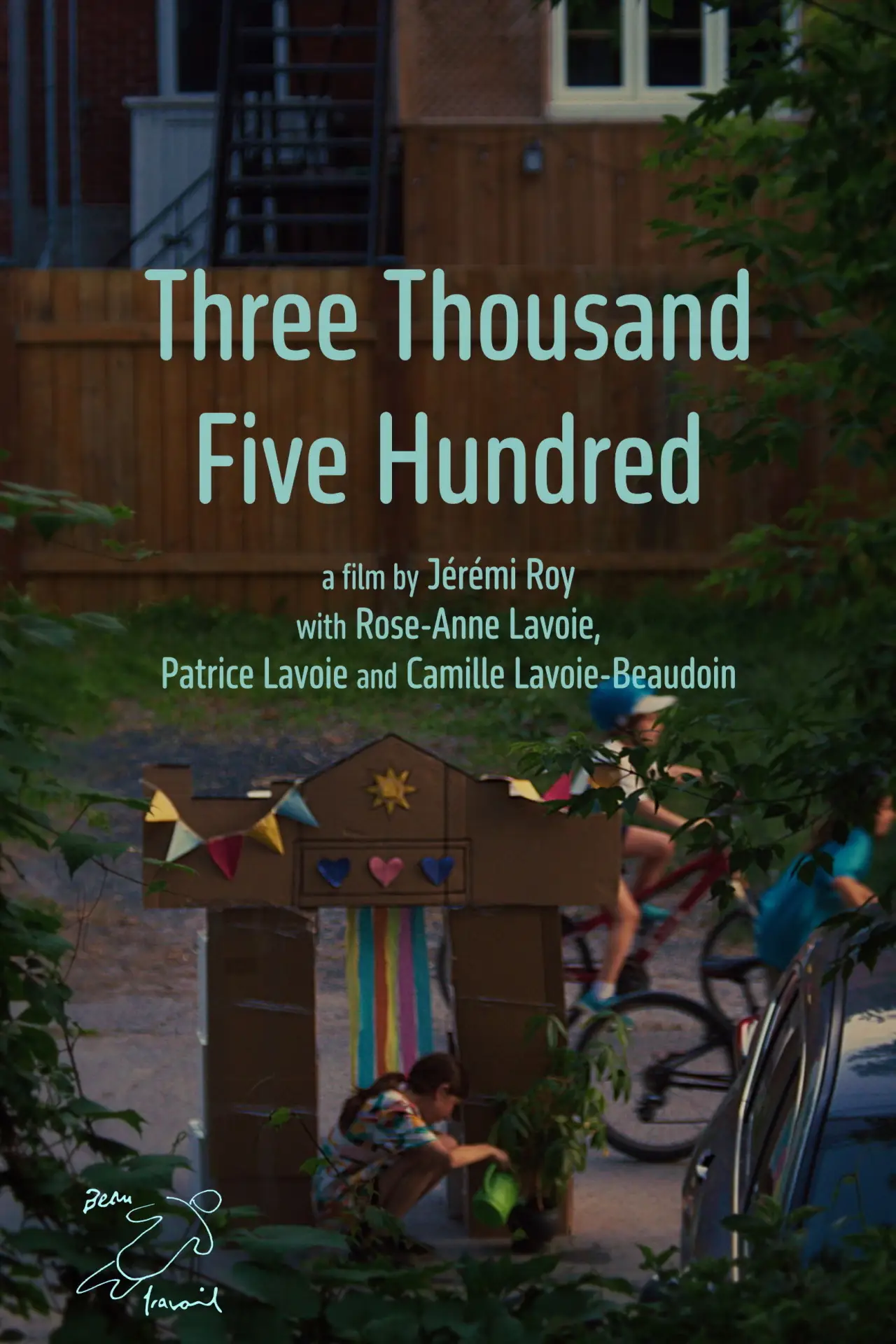 Plakat filmowy "Trois mille cinq cent"