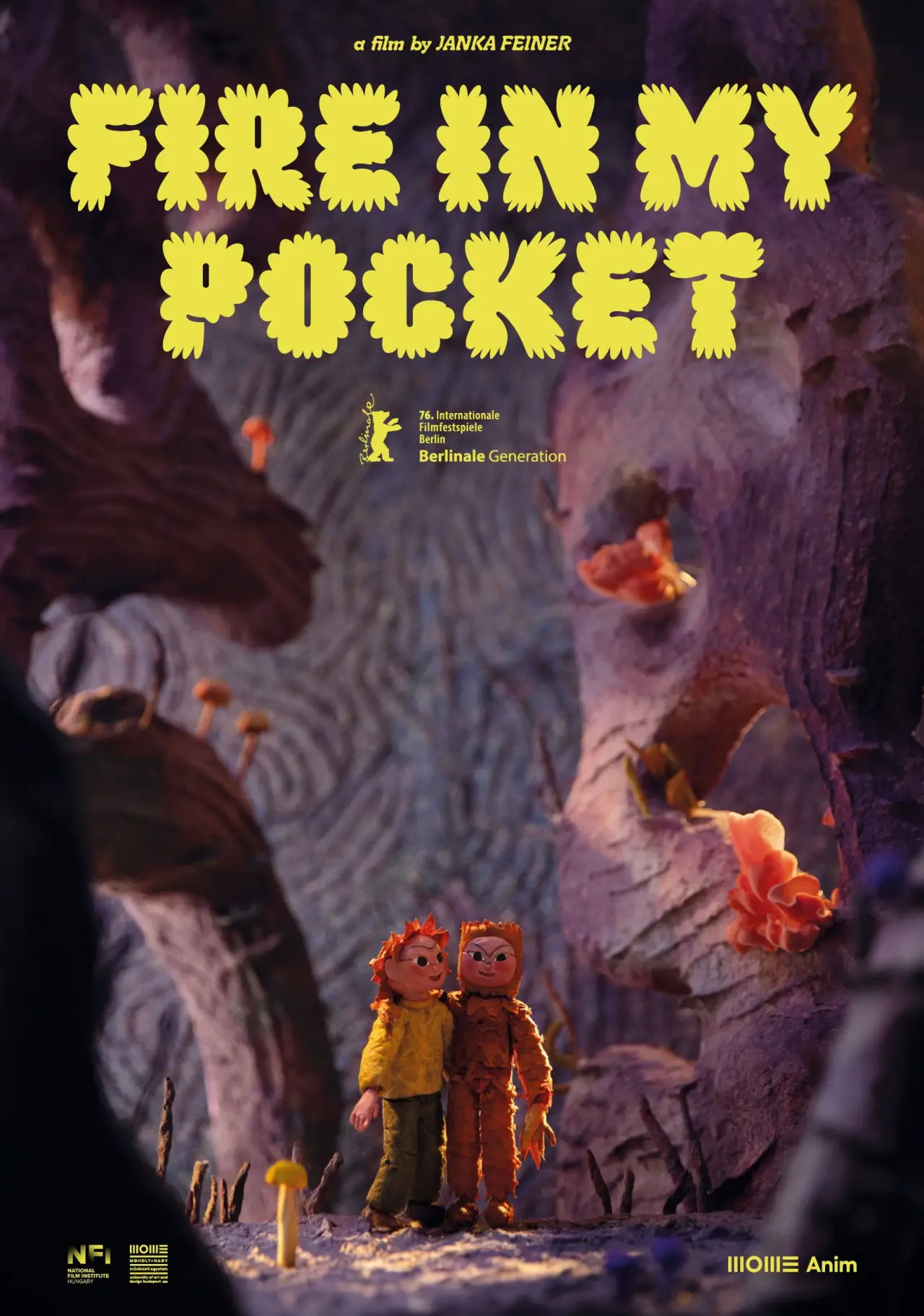 Plakat filmowy "Lángbogár a zsebemben"