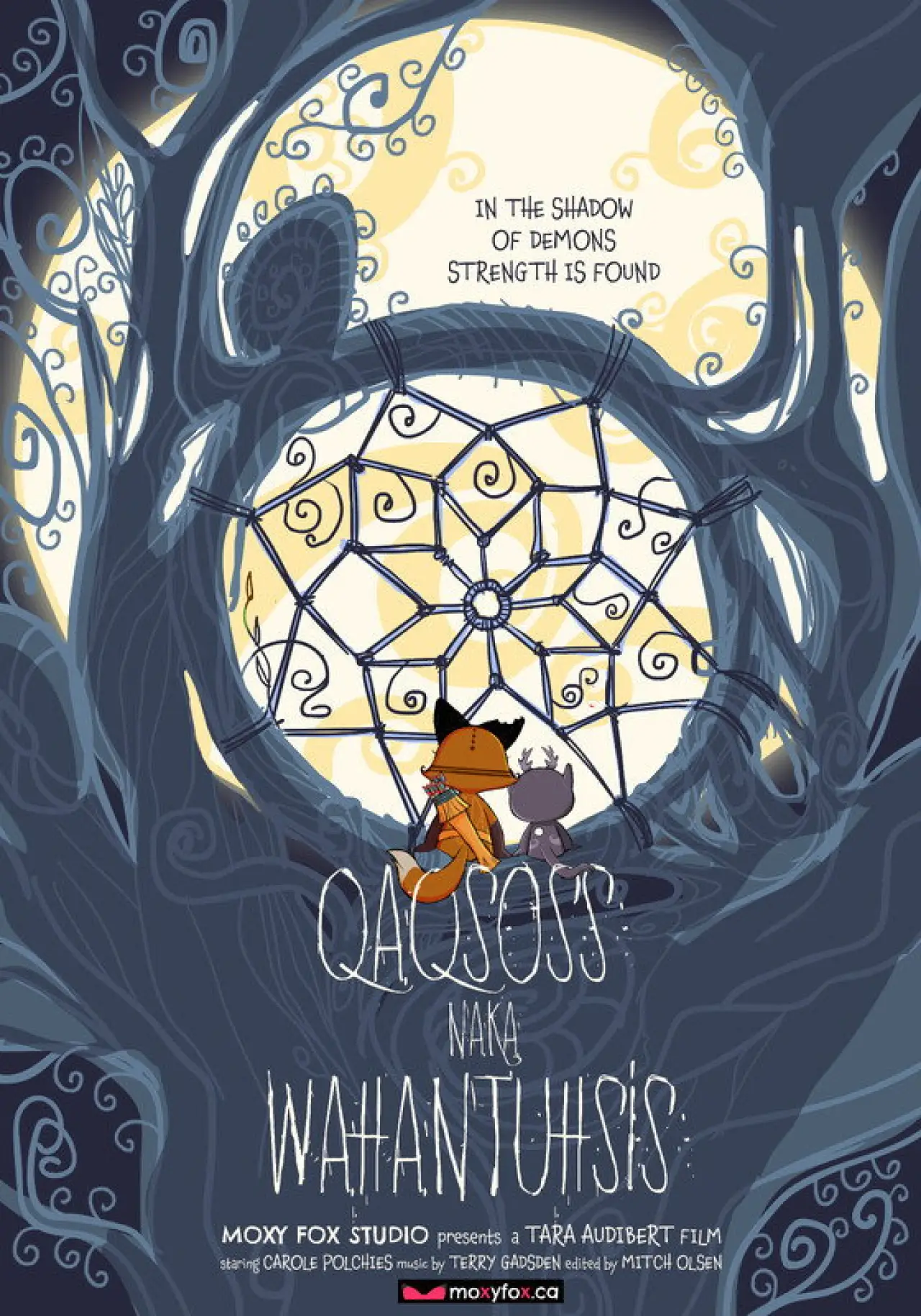 Plakat filmowy "Qaqsoss naka Wahantuhsis"