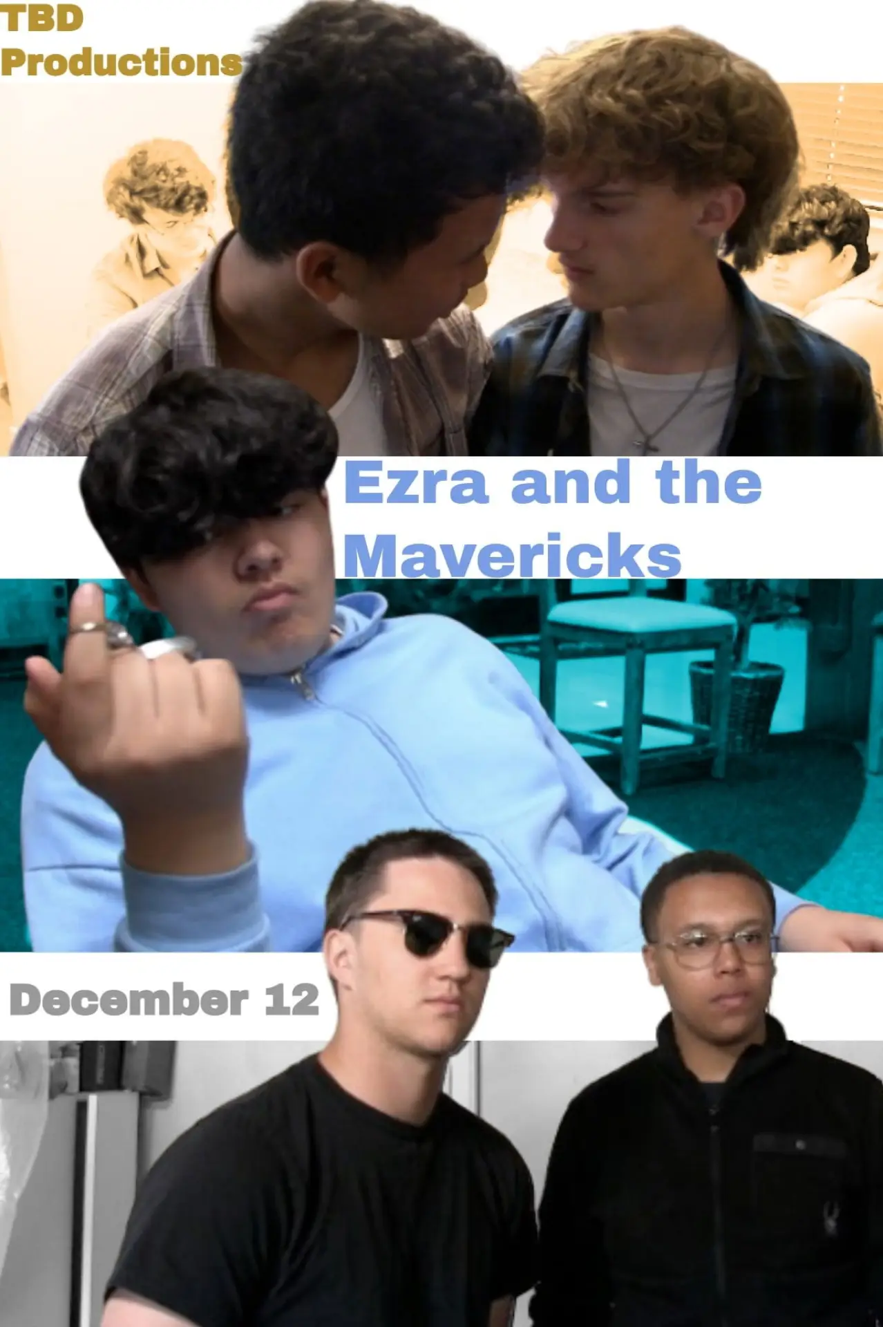 Plakat filmowy "Ezra and the Mavericks"