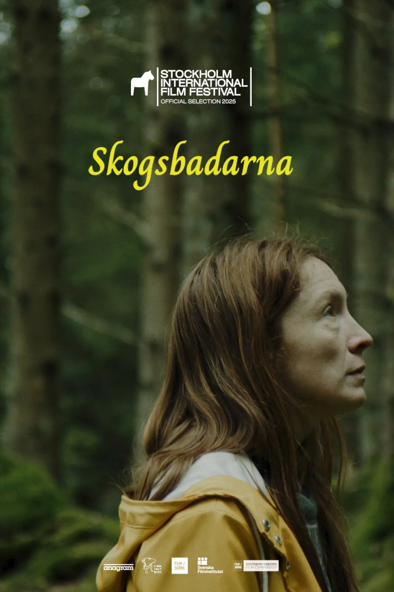 Plakat filmowy "Skogsbadarna"