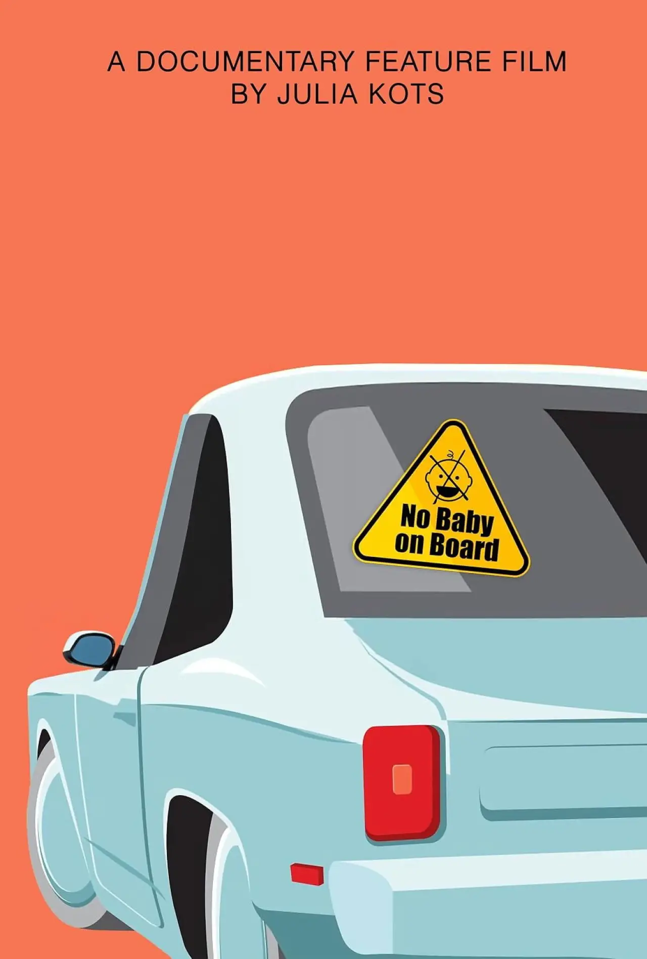 Plakat filmowy "No Baby on Board"