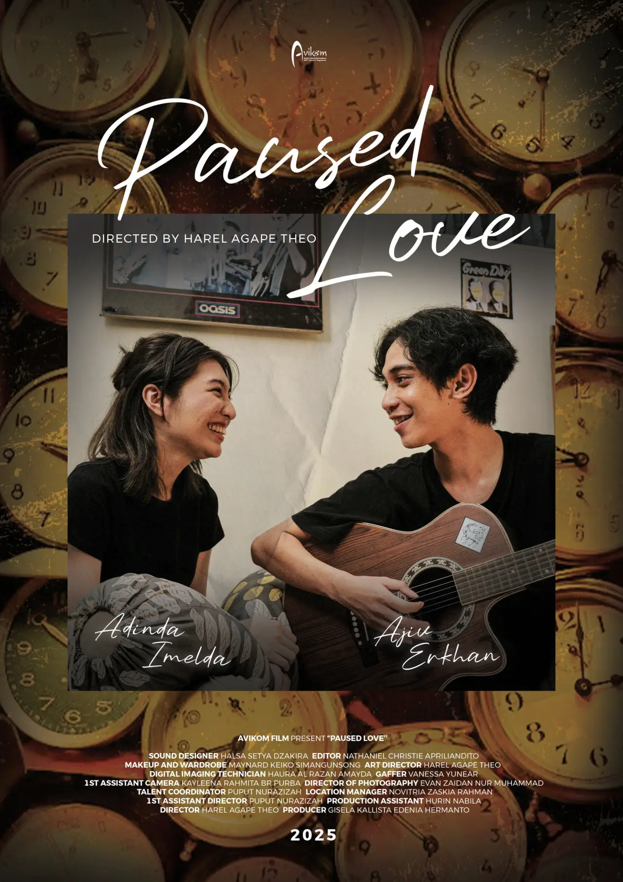 Plakat filmowy "Paused Love"