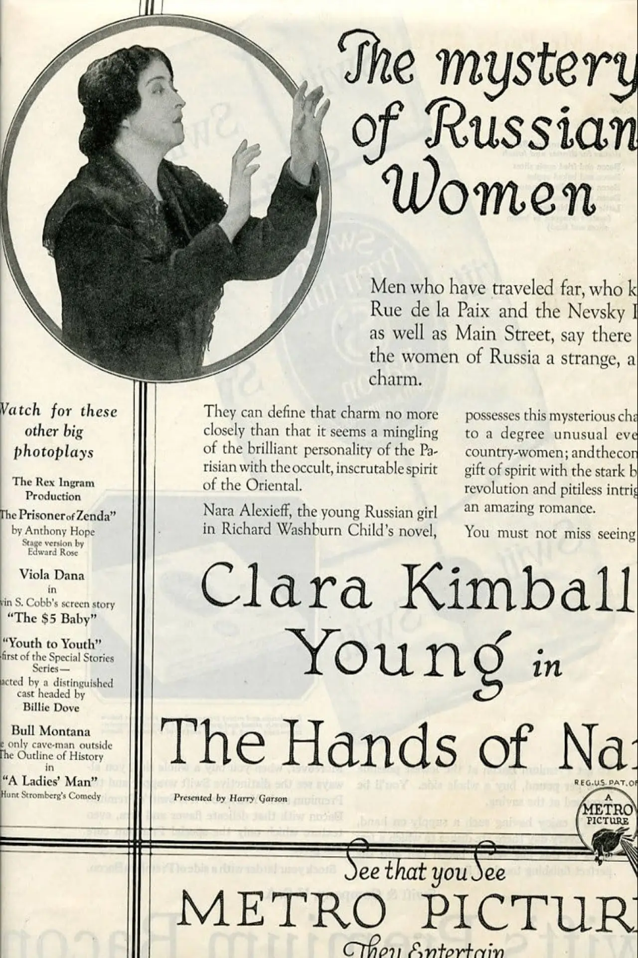 Plakat filmowy "The Hands of Nara"