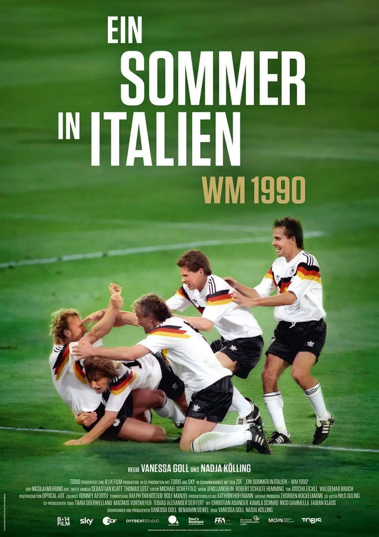 Plakat filmowy "Ein Sommer in Italien - WM 1990"