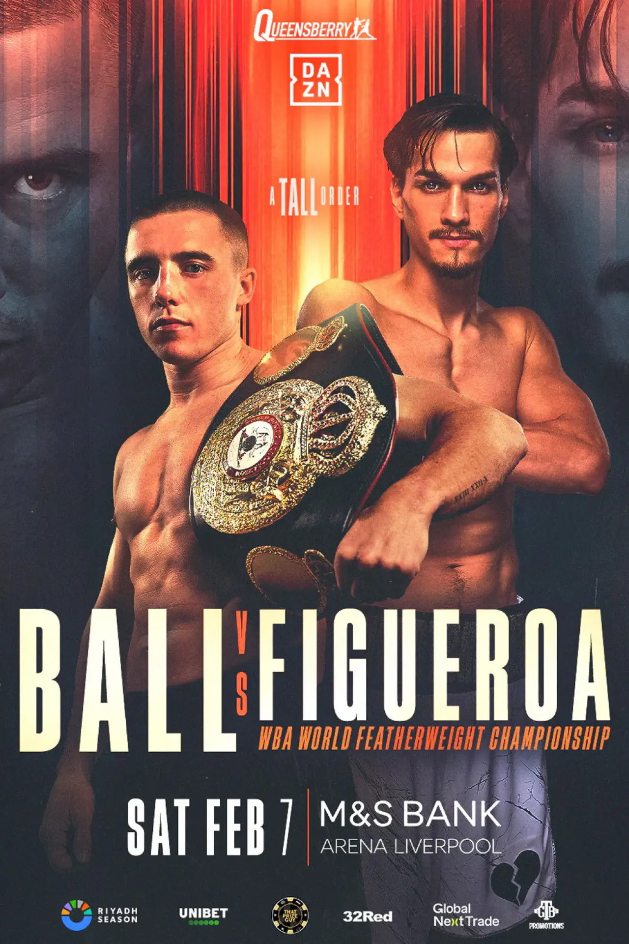 Plakat filmowy "Nick Ball vs. Brandon Figueroa"