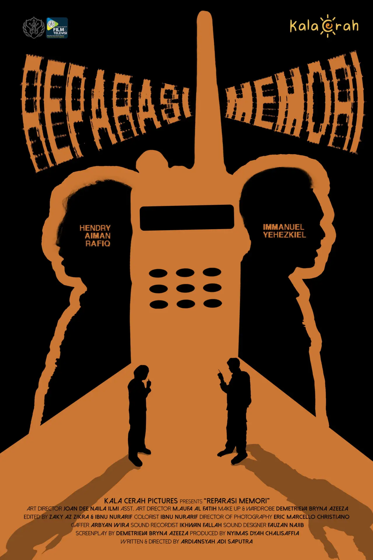 Plakat filmowy "Reparasi Memori"