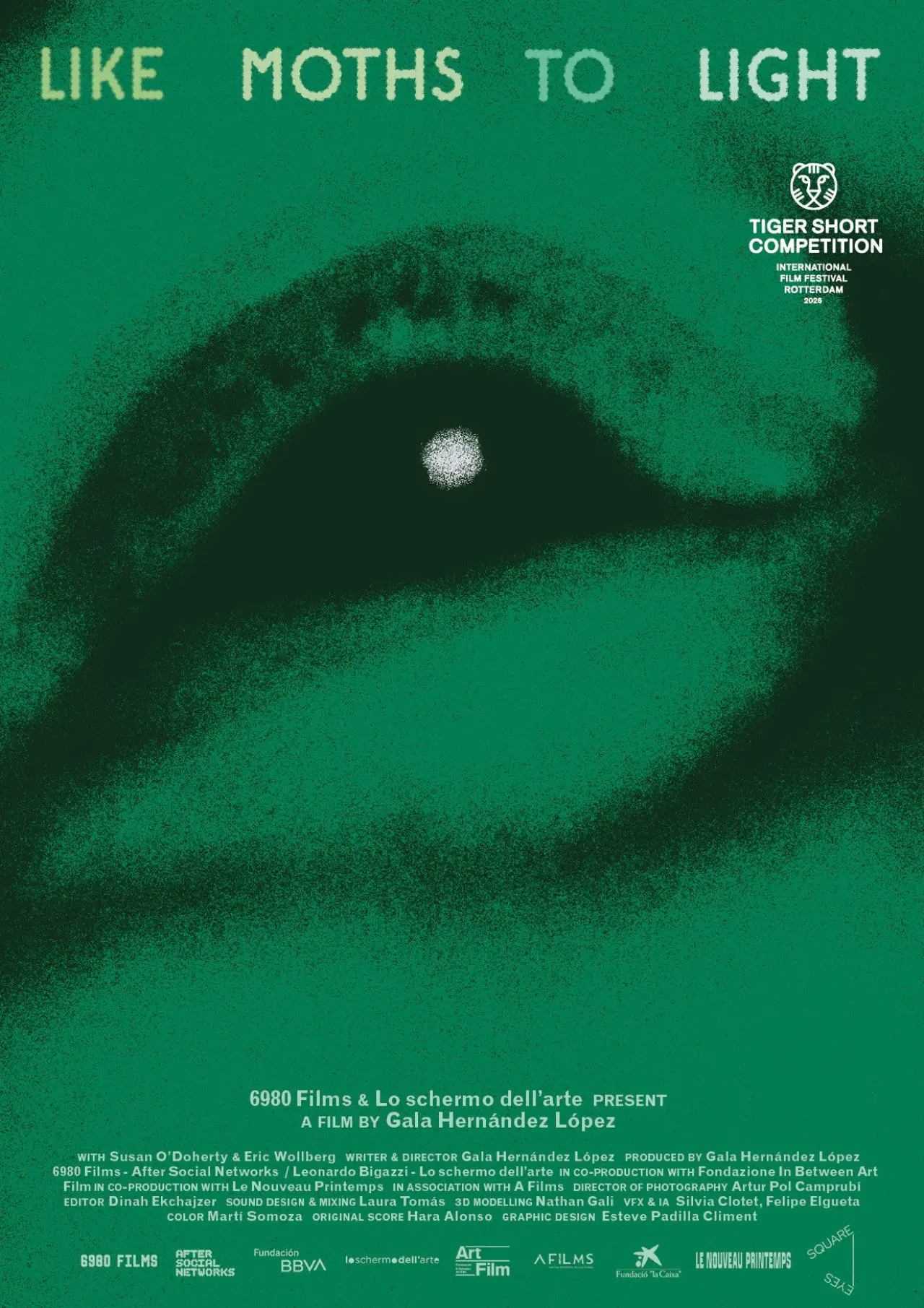 Plakat filmowy "like moths to light"