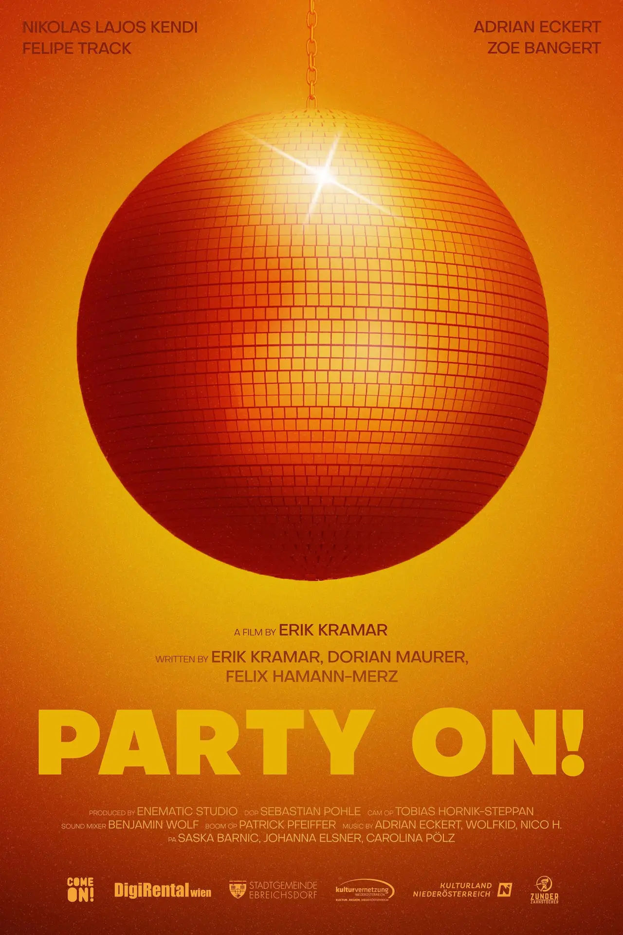Plakat filmowy "Party on!"