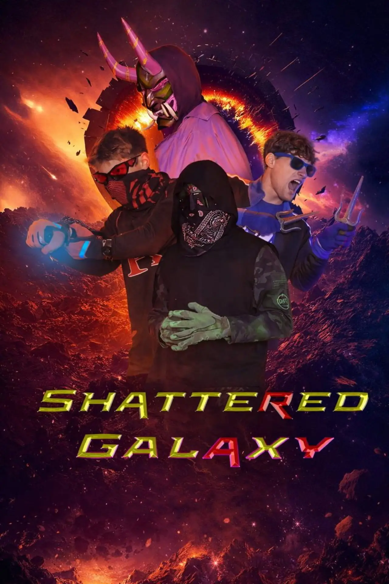Plakat filmowy "Shattered Galaxy"