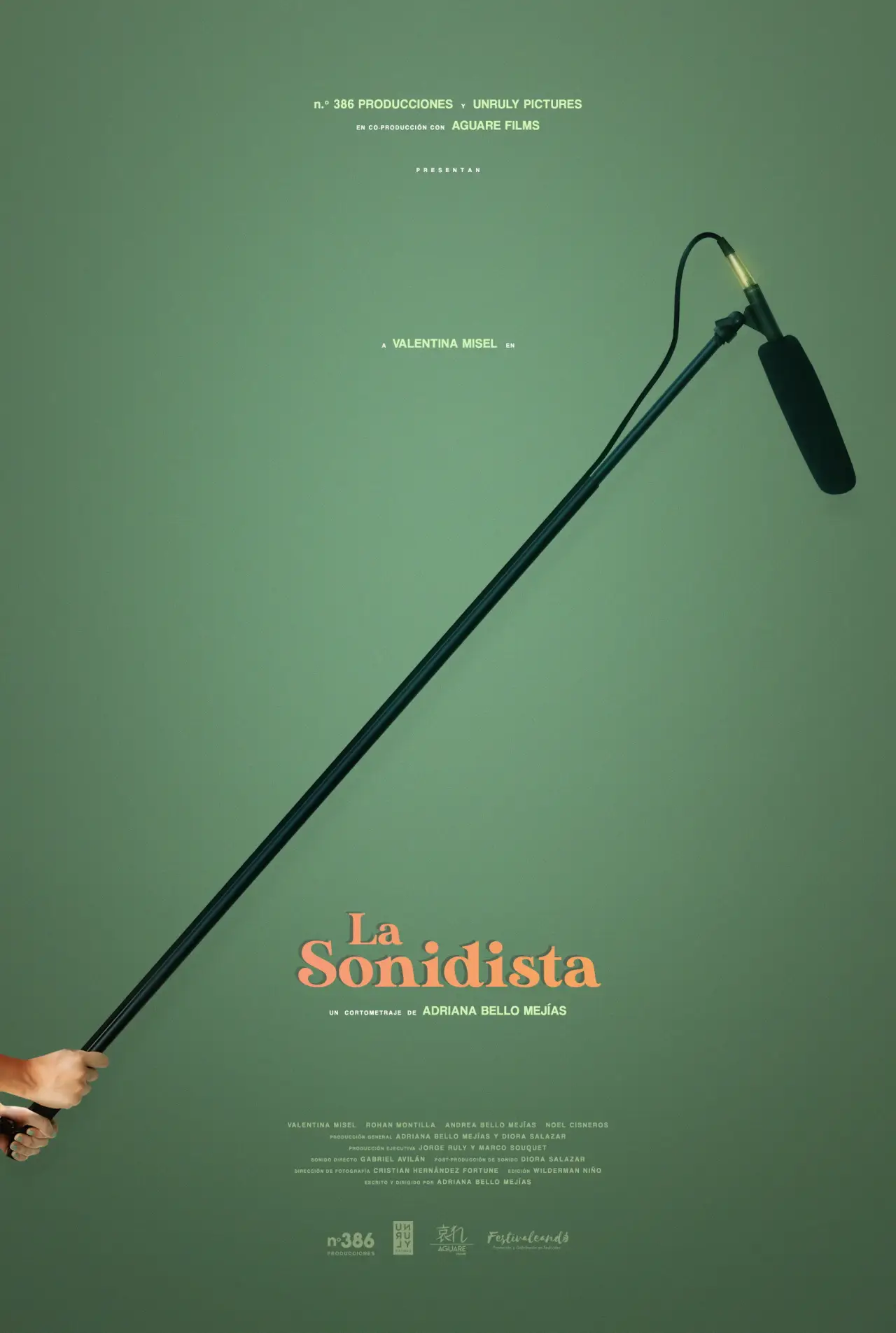 Plakat filmowy "La Sonidista"