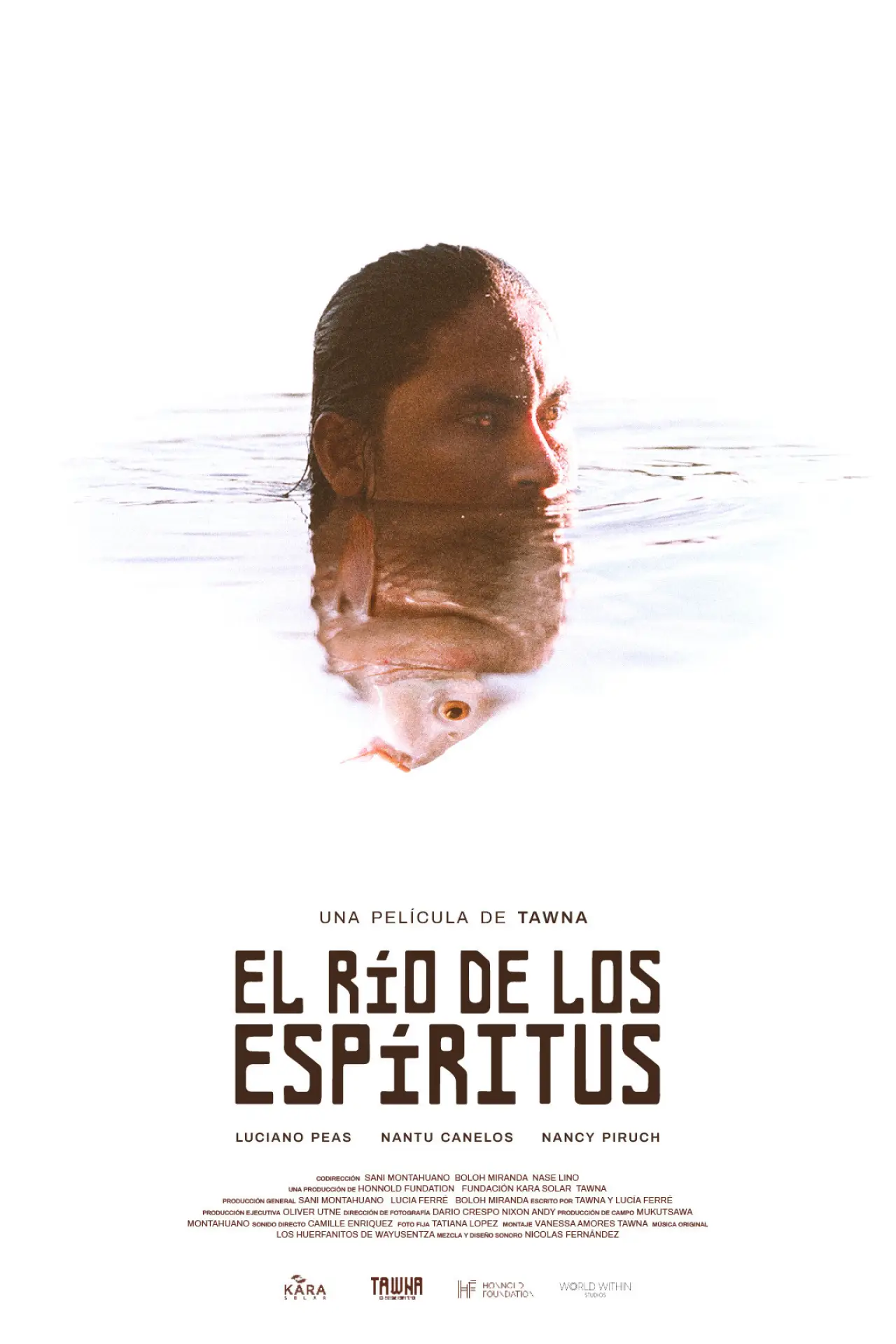 Plakat filmowy "El Río de los Espíritus"