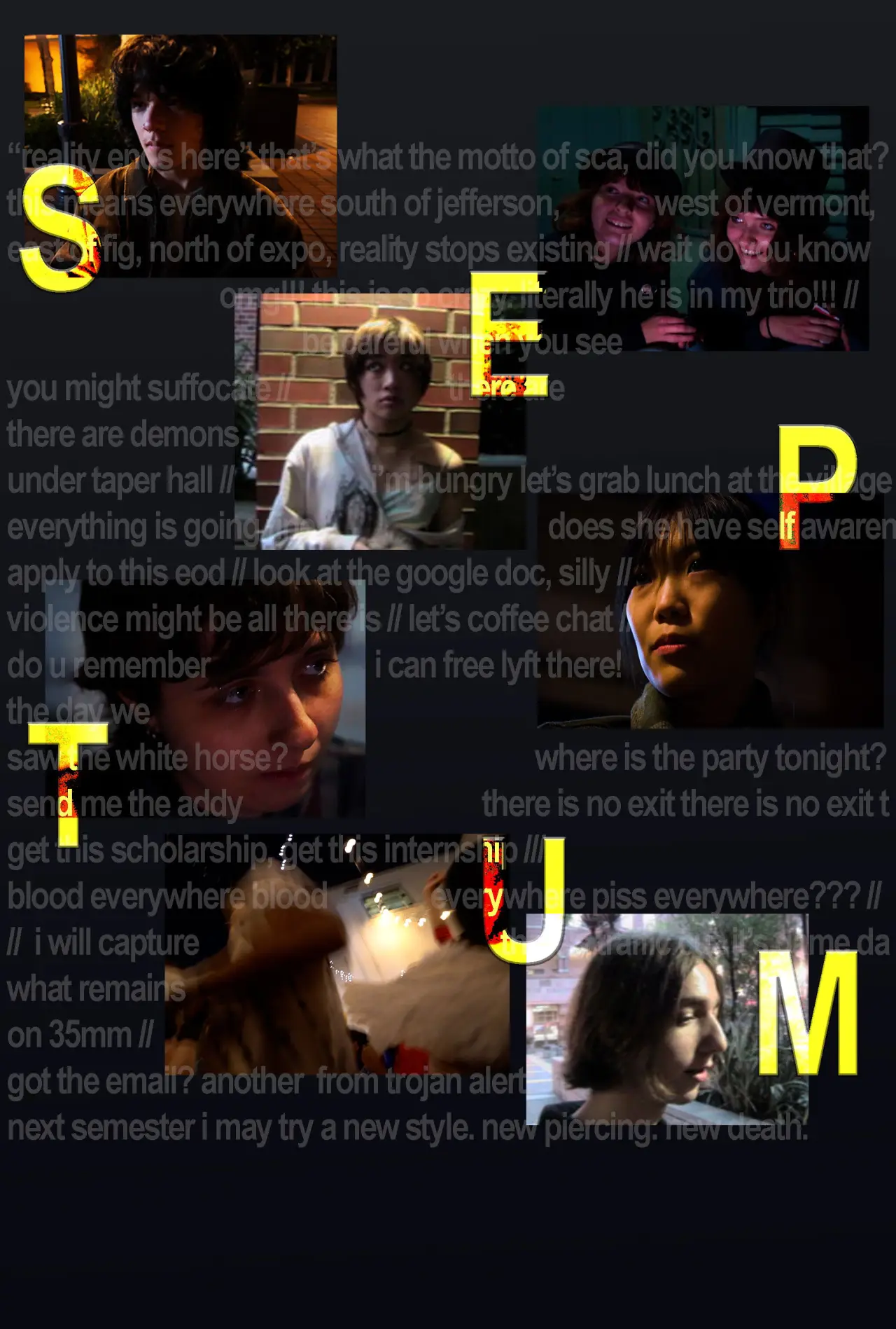 Plakat filmowy "Septum"