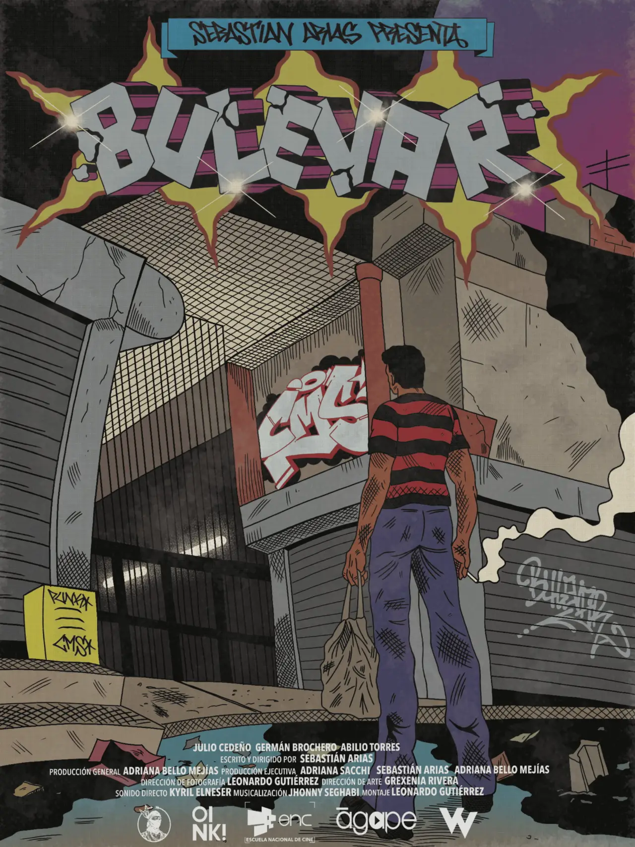 Plakat filmowy "Bulevar"