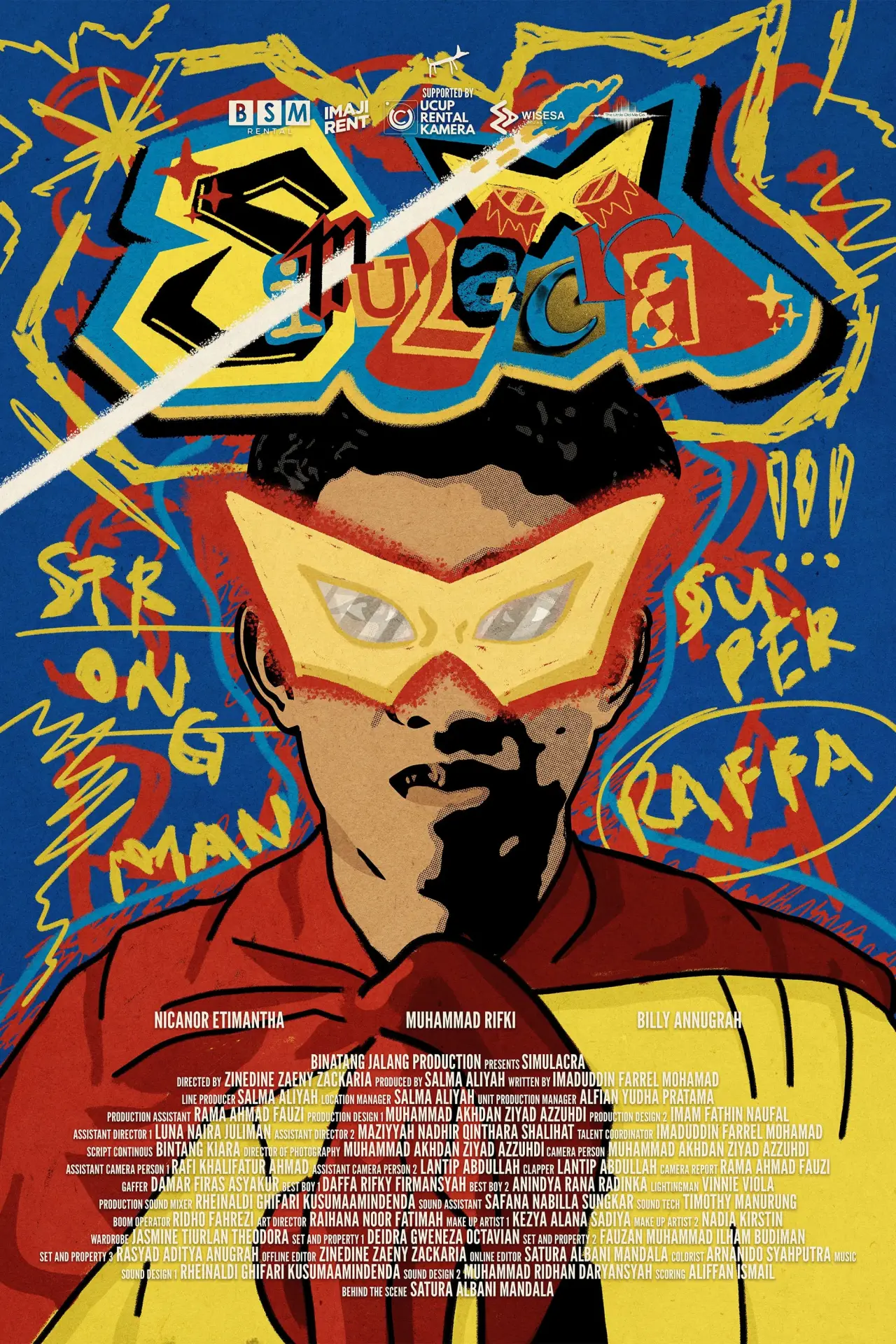 Plakat filmowy "Simulacra"