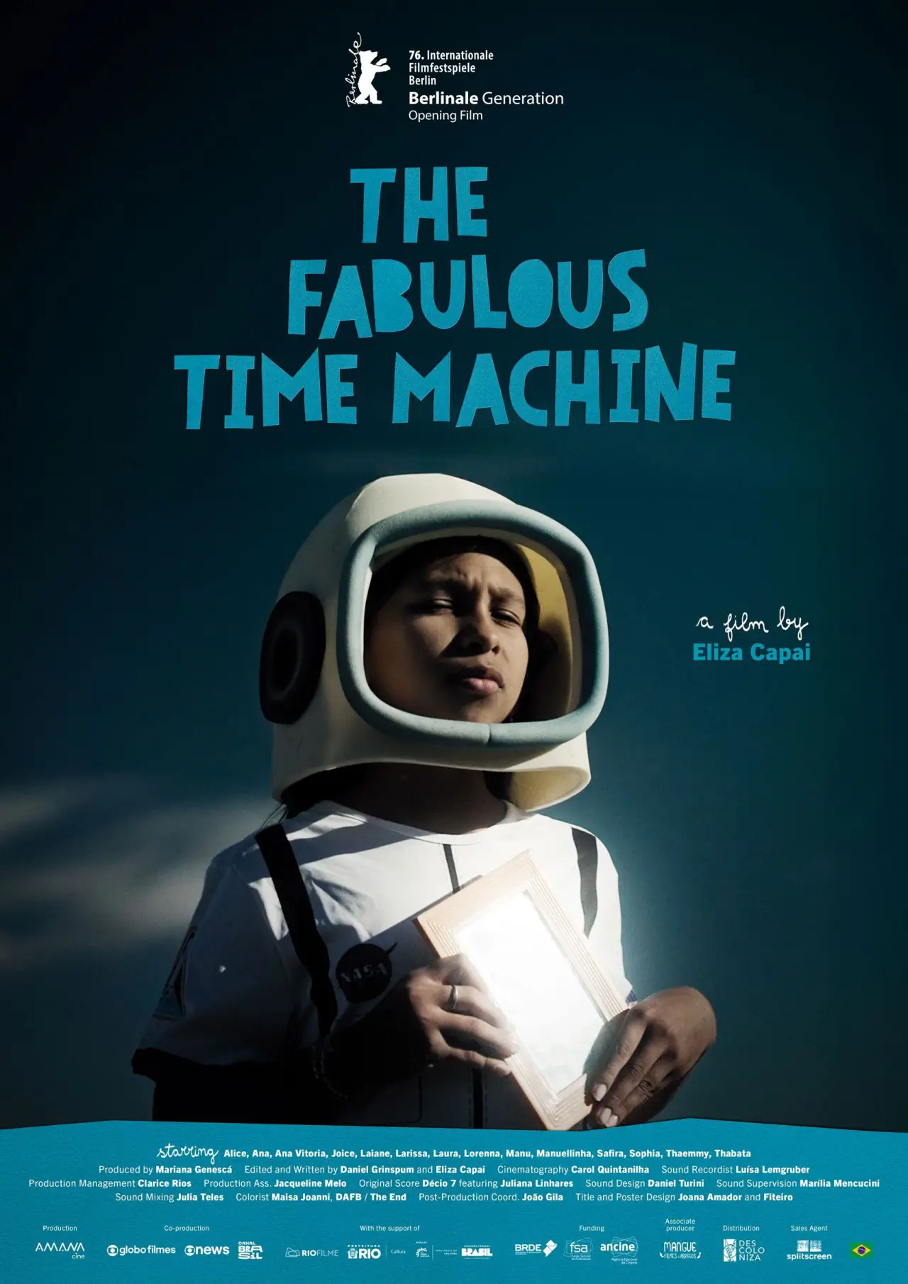 Plakat filmowy "The Fabulous Time Machine"