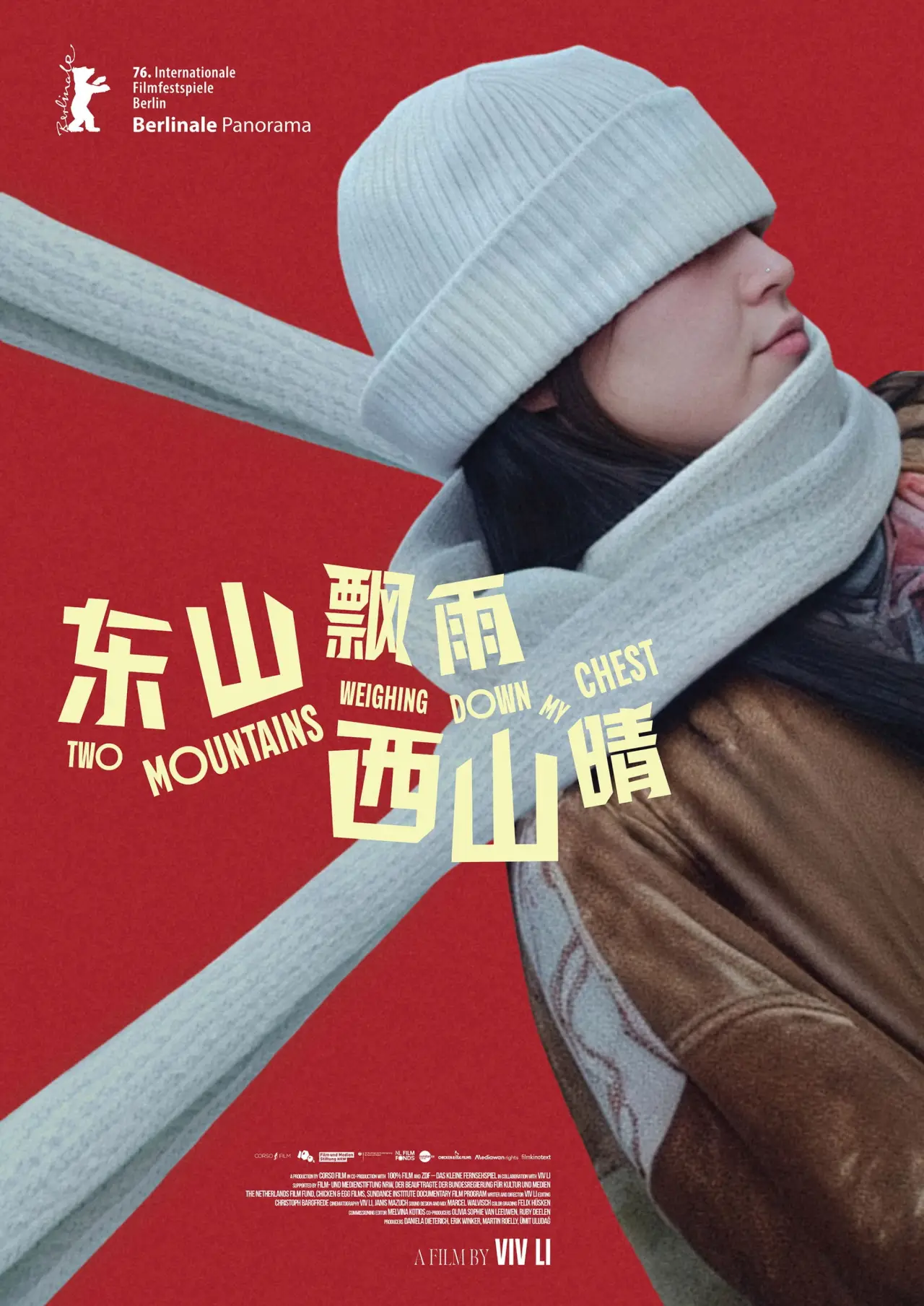 Plakat filmowy "Two Mountains Weighing Down My Chest"