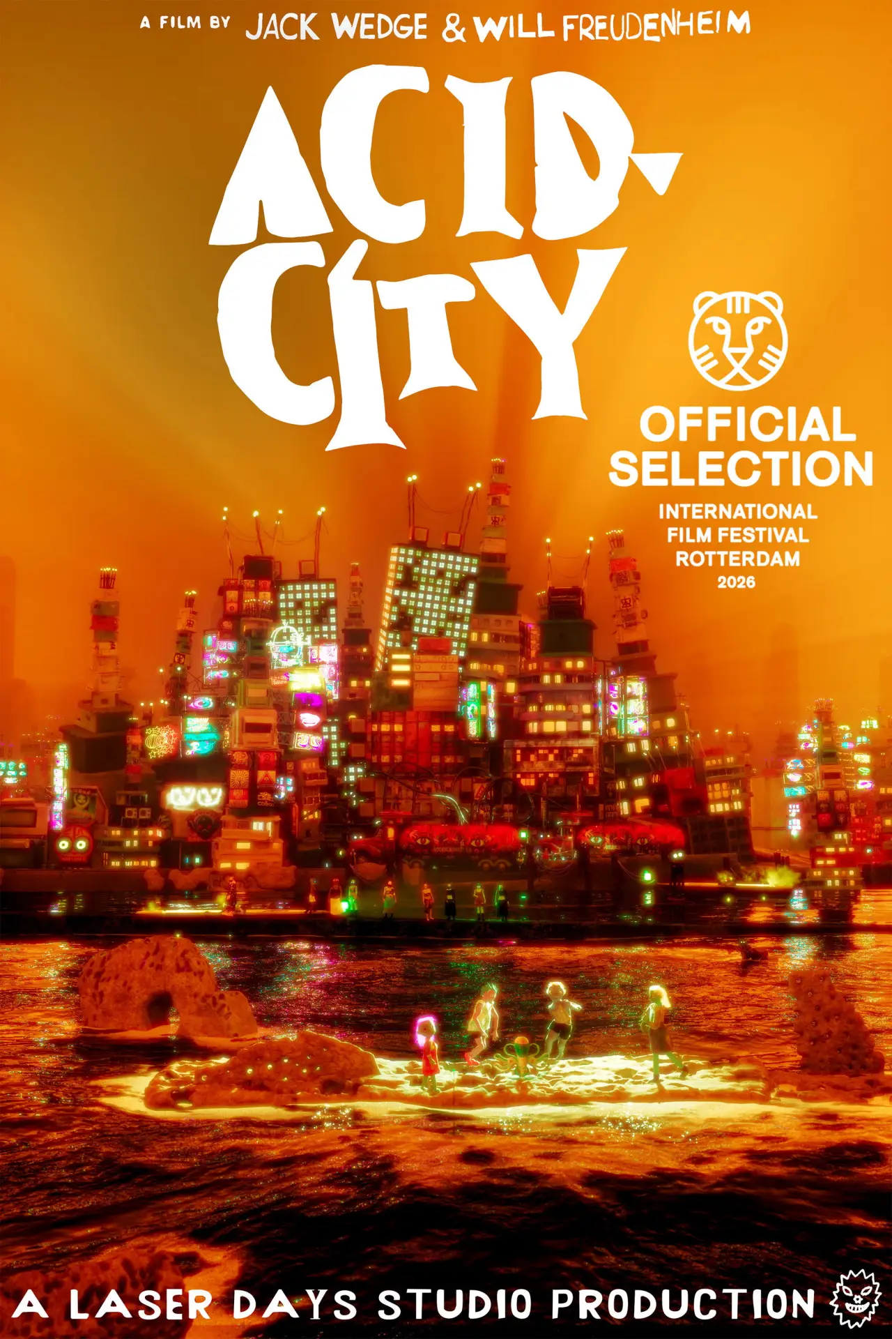Plakat filmowy "Acid City"