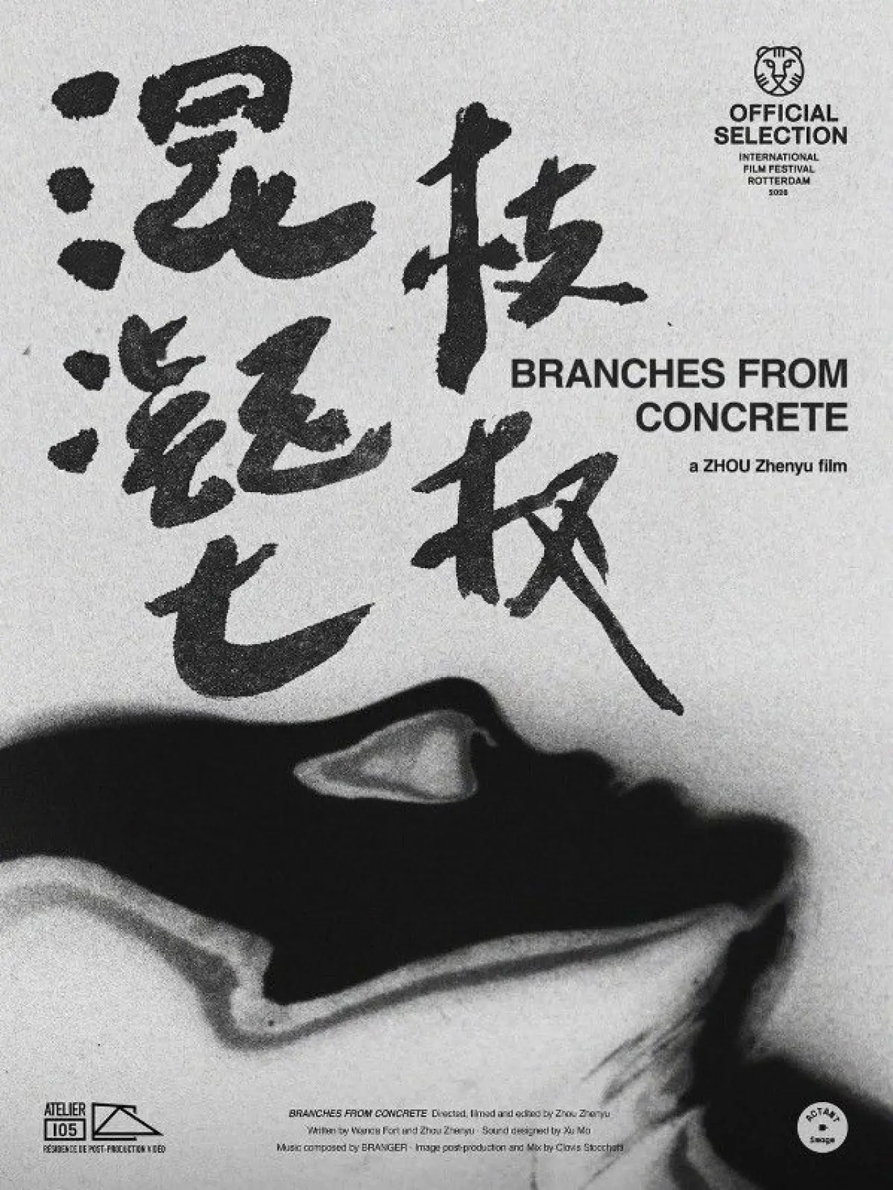Plakat filmowy "混凝土枝杈"
