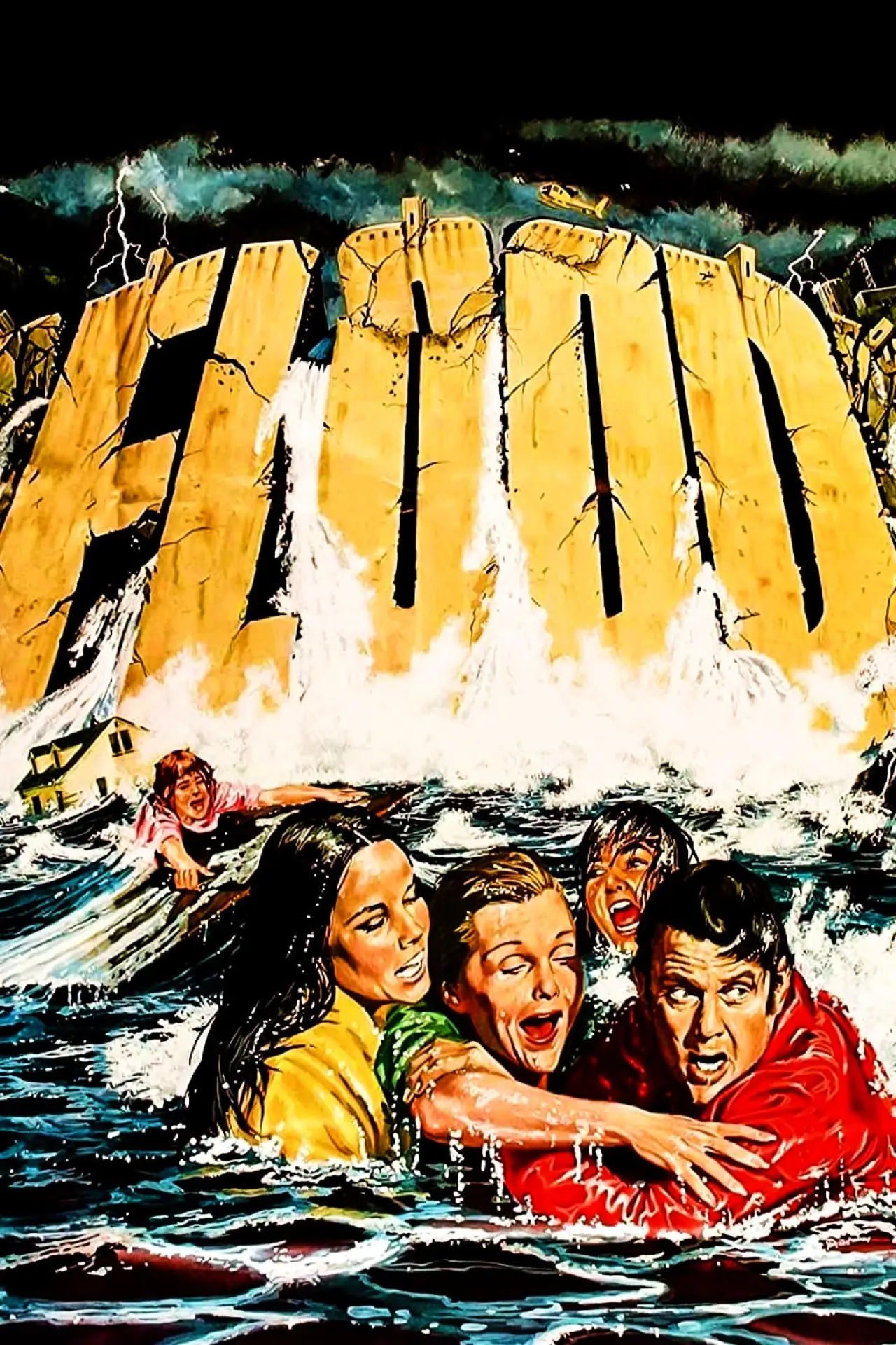 Plakat filmowy "Flood!"