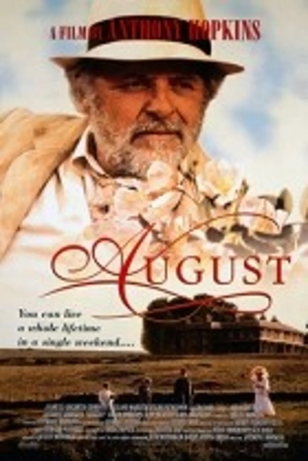 Plakat filmowy "August"