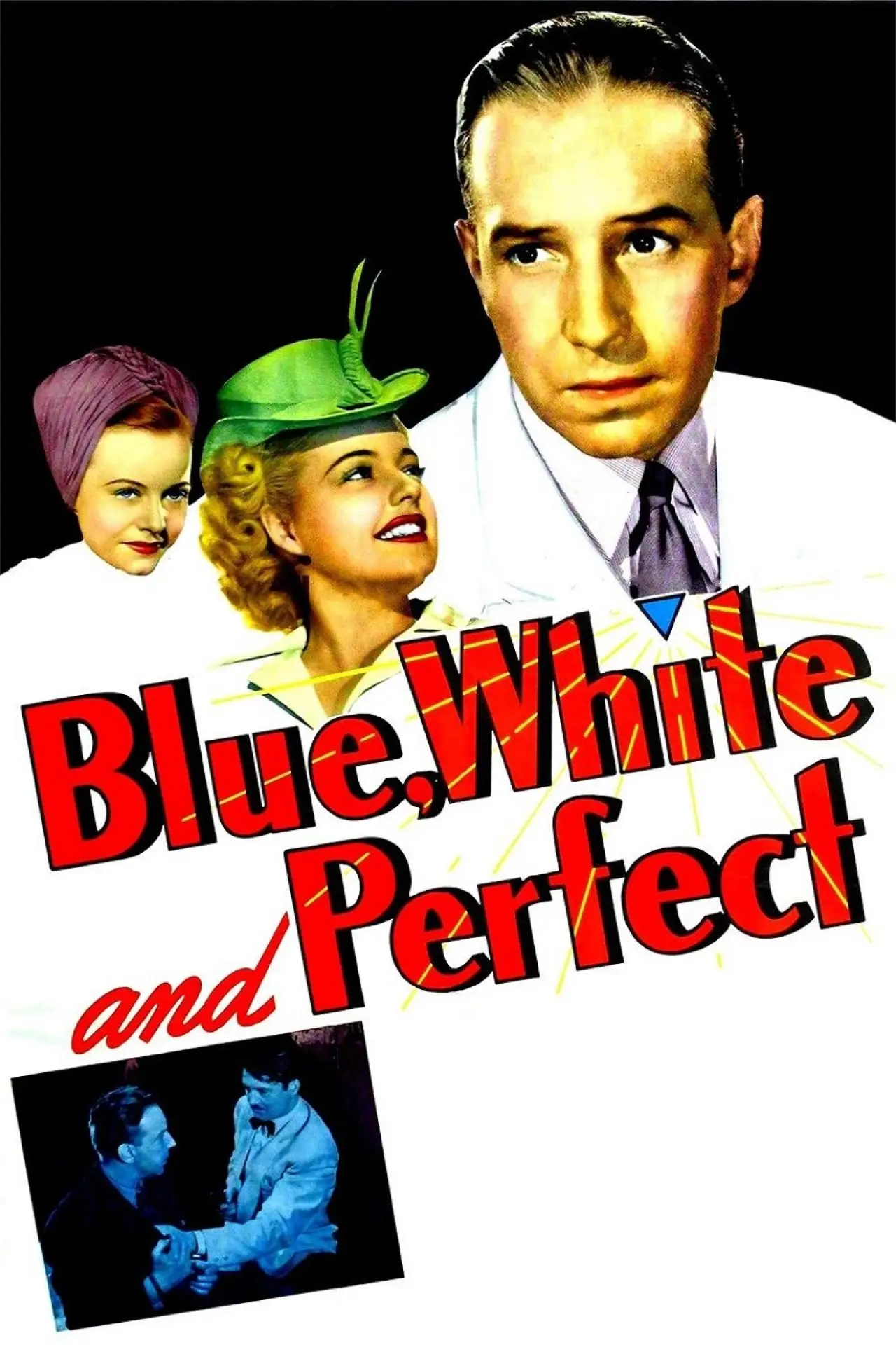 Plakat filmowy "Blue, White and Perfect"