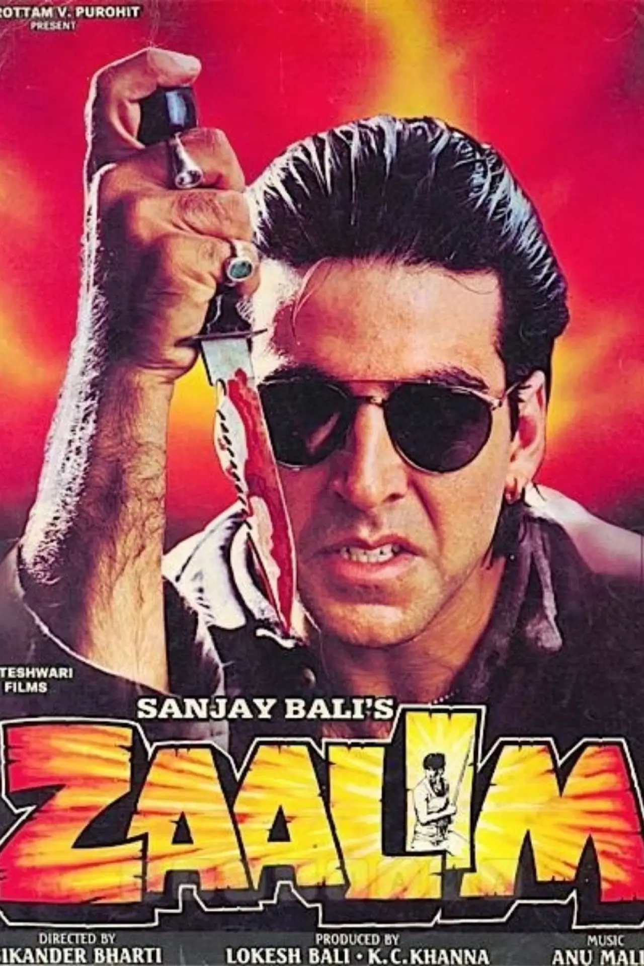 Plakat filmowy "Zaalim"