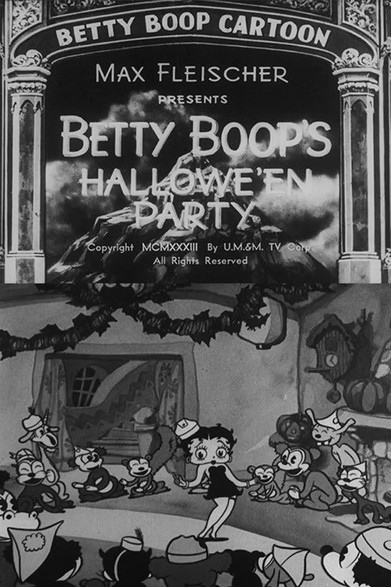 Plakat filmowy "Betty Boop