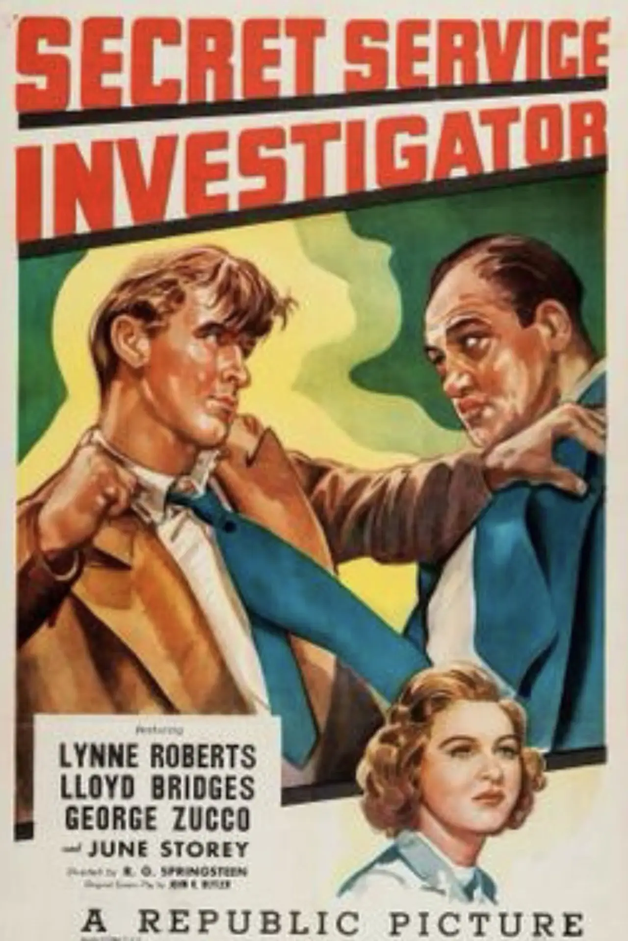 Plakat filmowy "Secret Service Investigator"