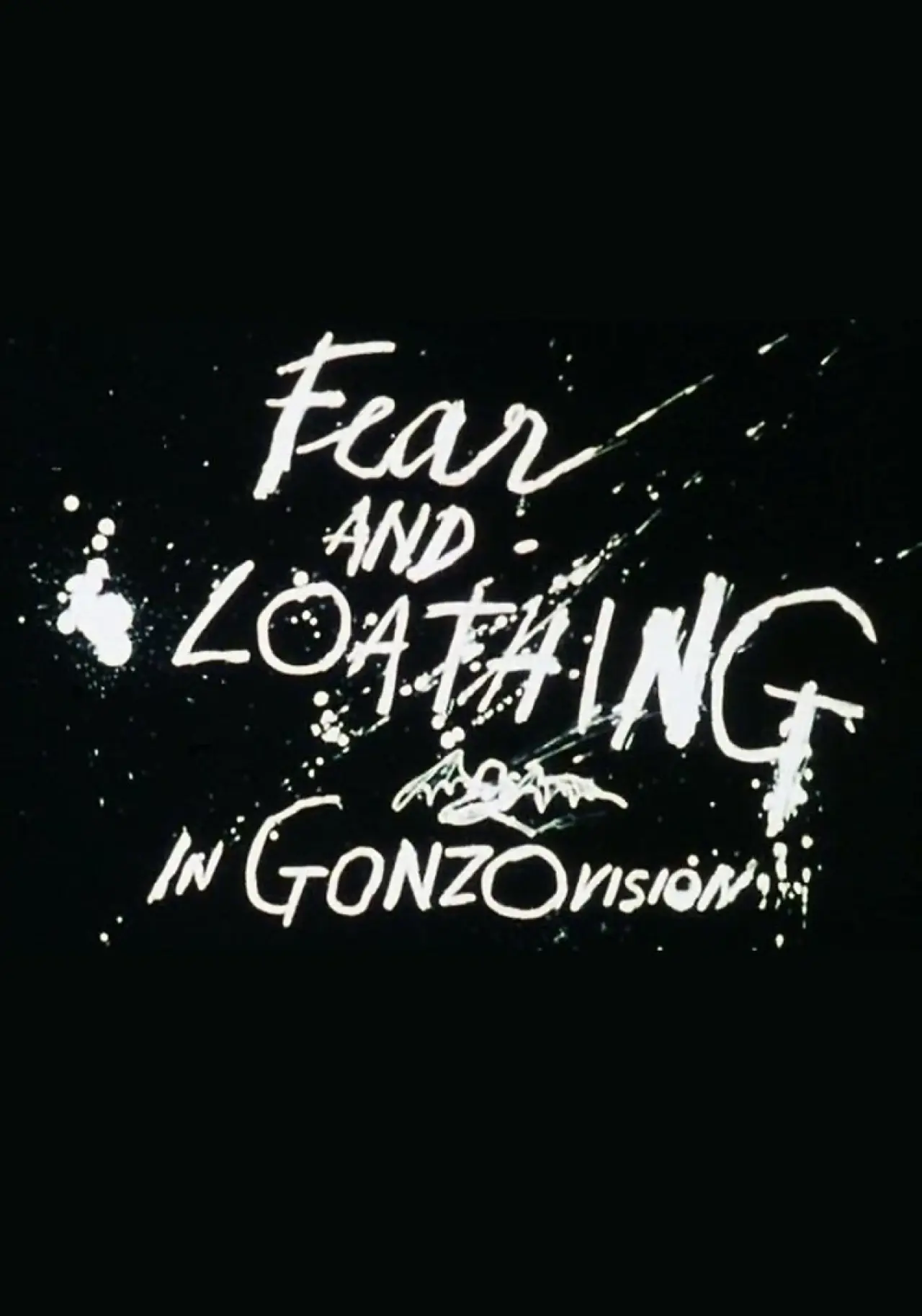 Plakat filmowy "Fear and Loathing on the Road to Hollywood"