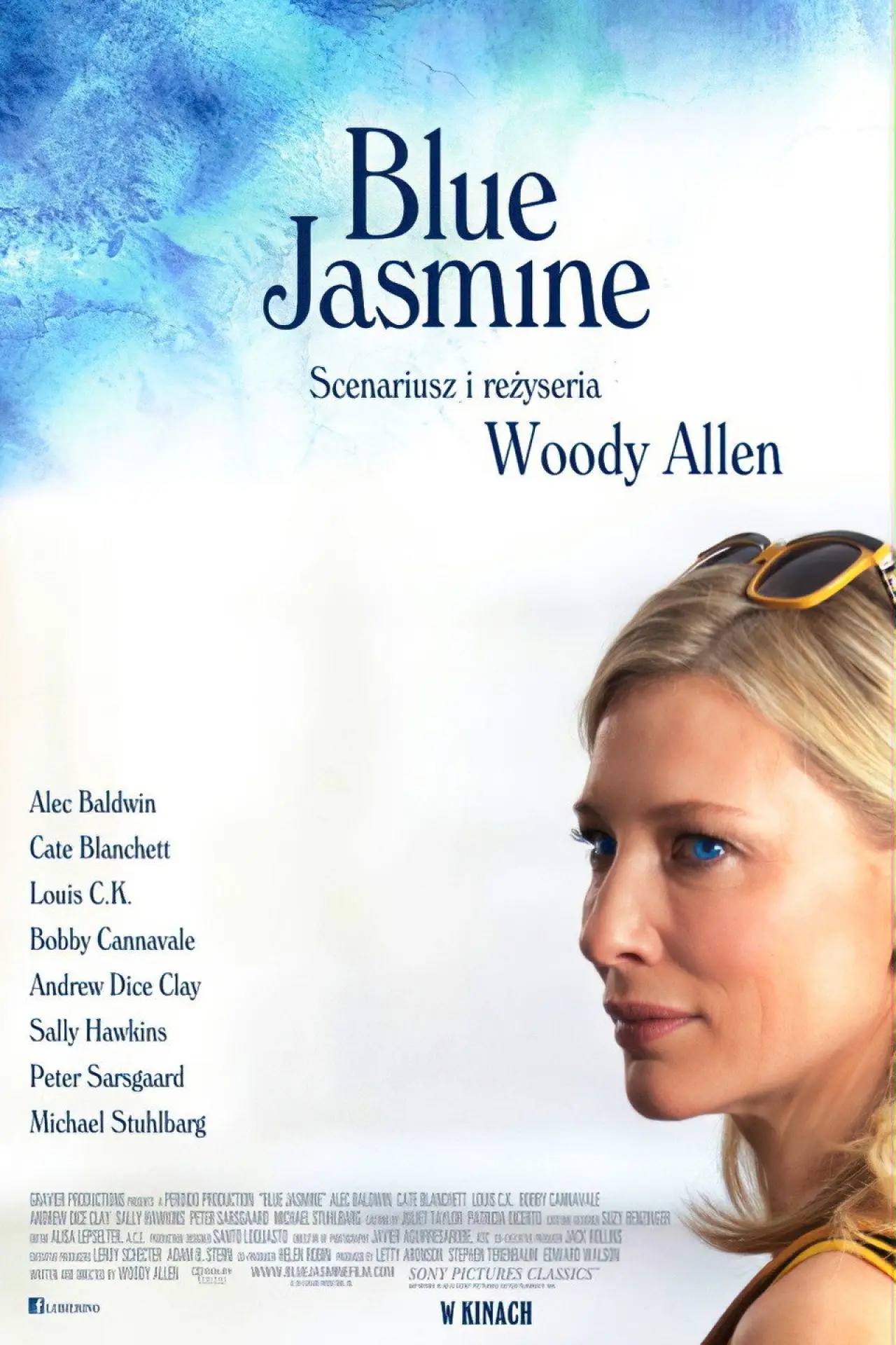 Plakat filmowy "Blue Jasmine"