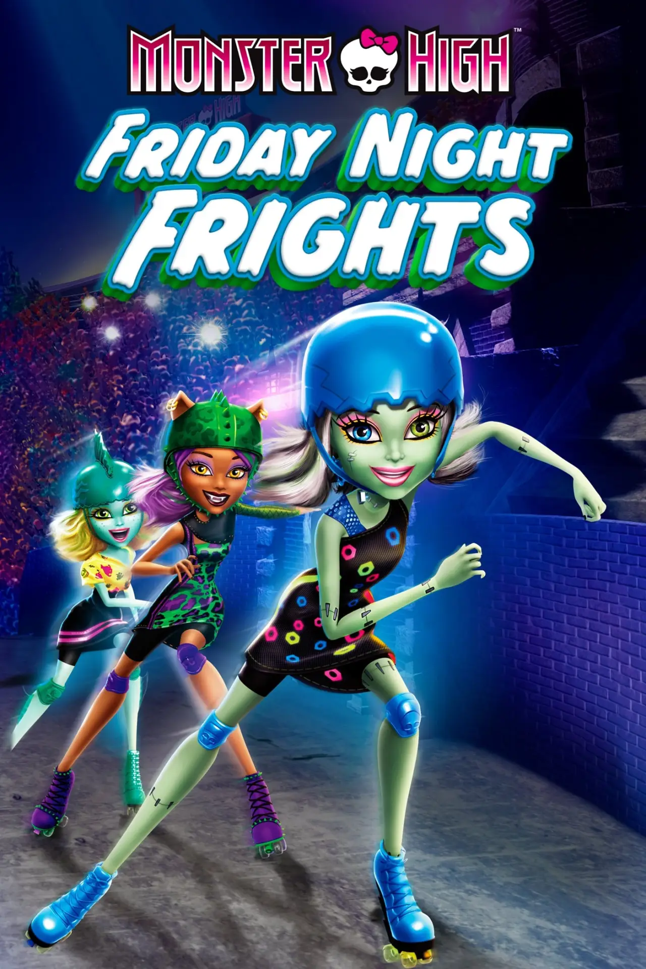 Plakat filmowy "Monster High: Wampigorączka piątkowej nocy"