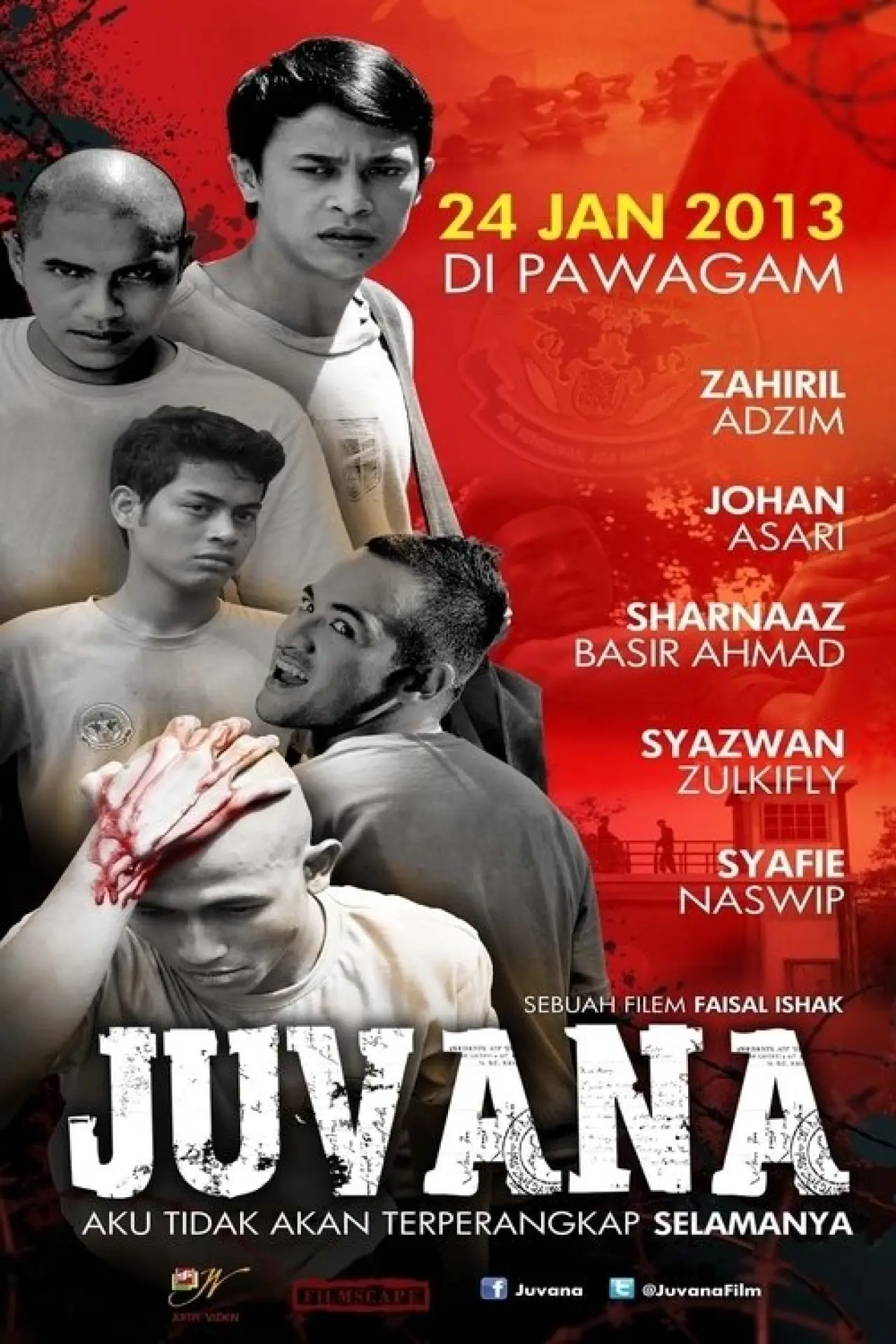 Plakat filmowy "Juvana"