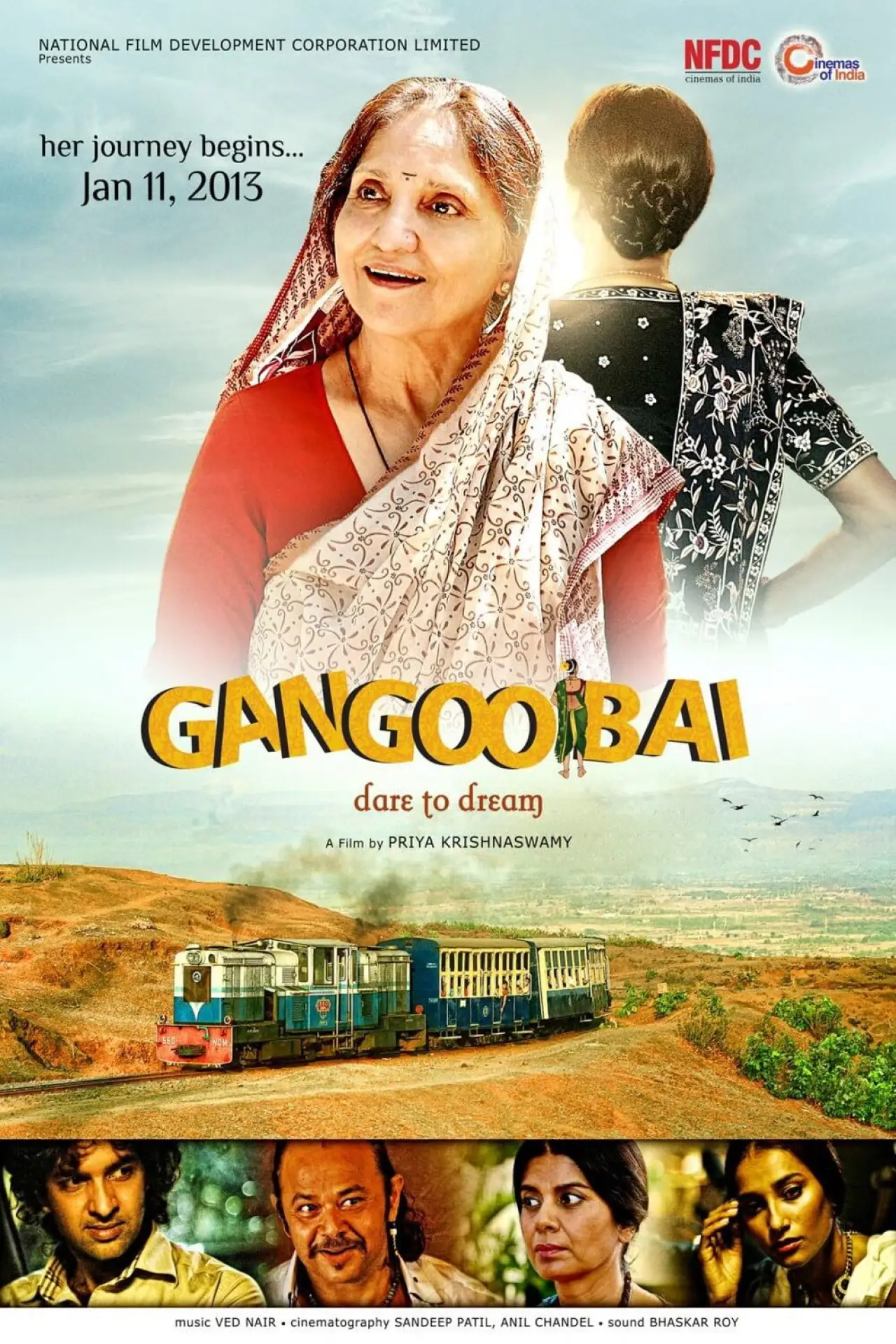 Plakat filmowy "Gangoobai"