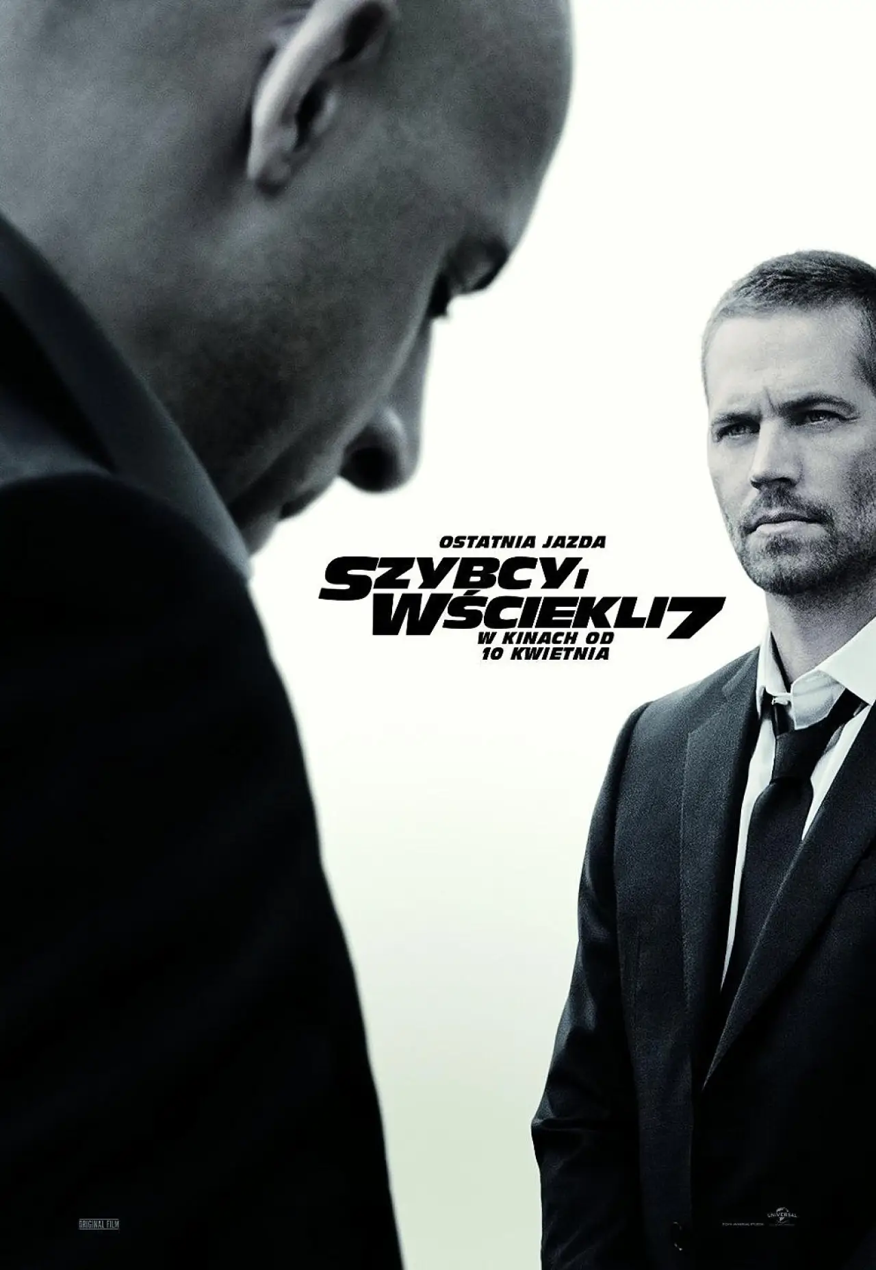 Plakat filmowy "Szybcy i wściekli 7"