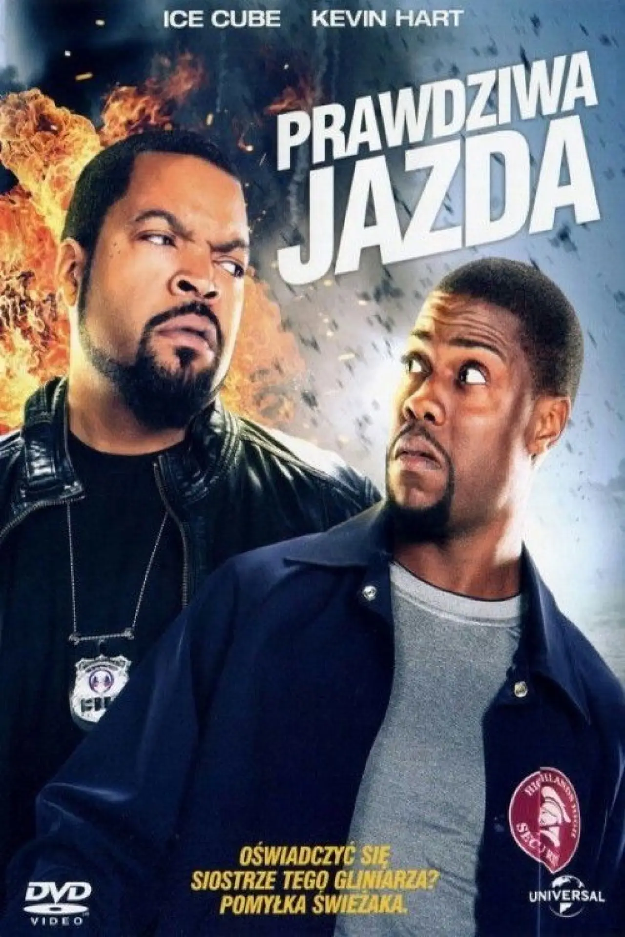 Plakat filmowy "Prawdziwa Jazda"