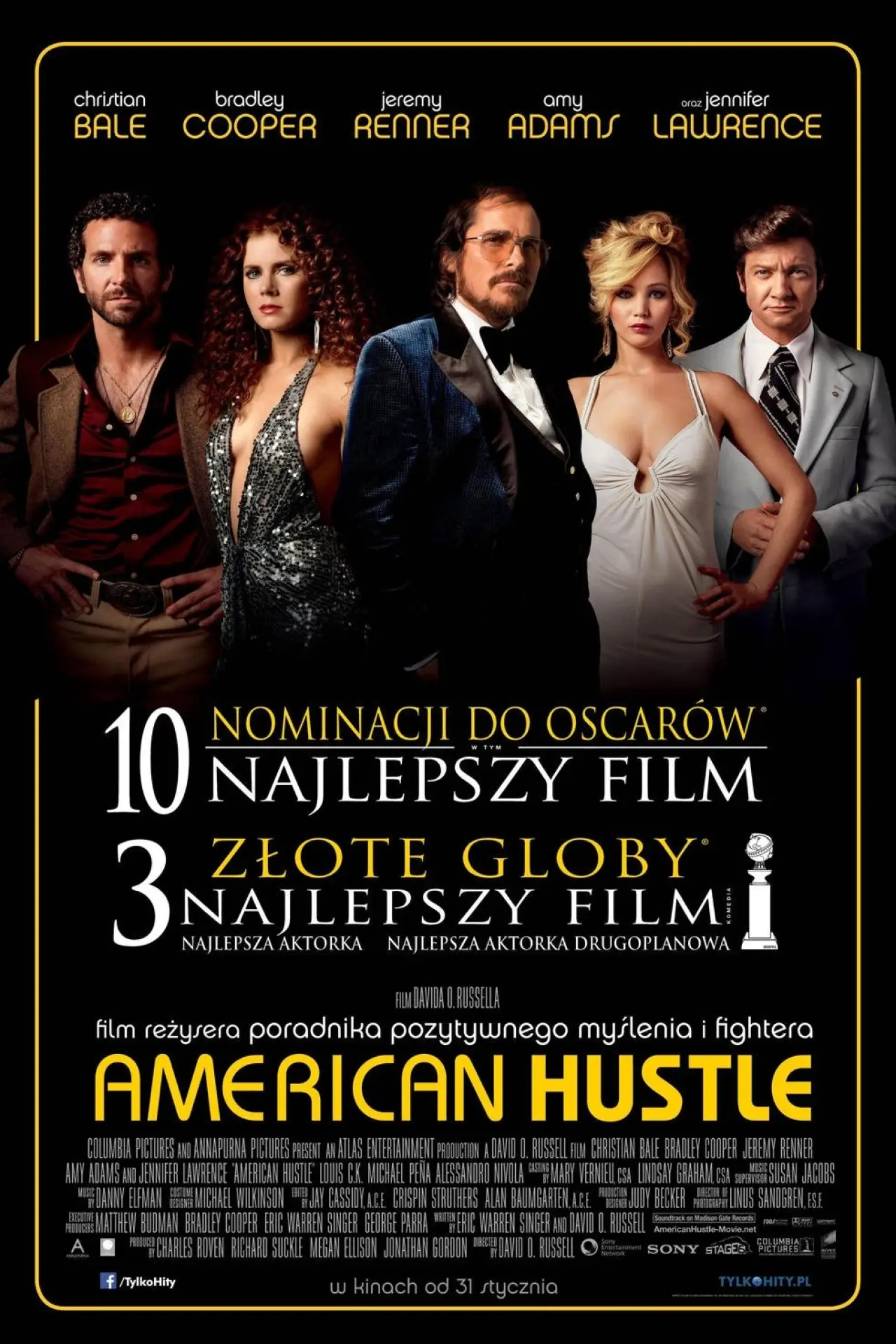 Plakat filmowy "American Hustle"